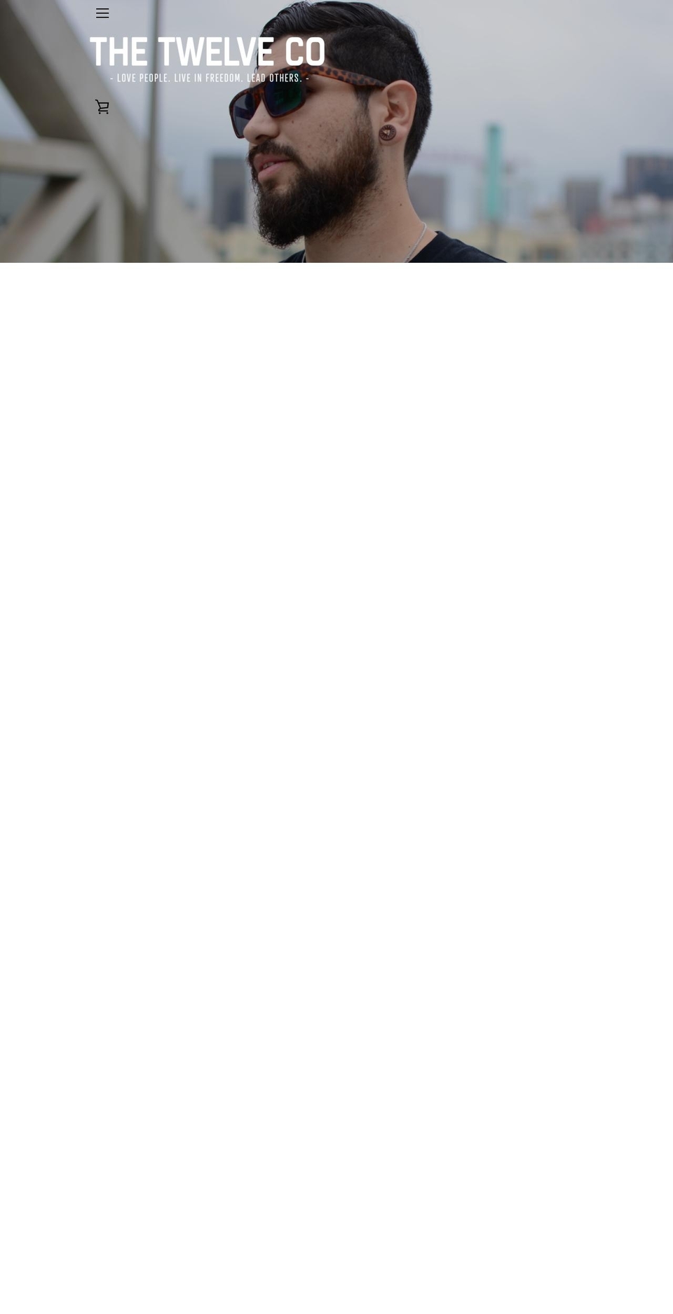 thetwelveco.com — Shopify storefront screenshot