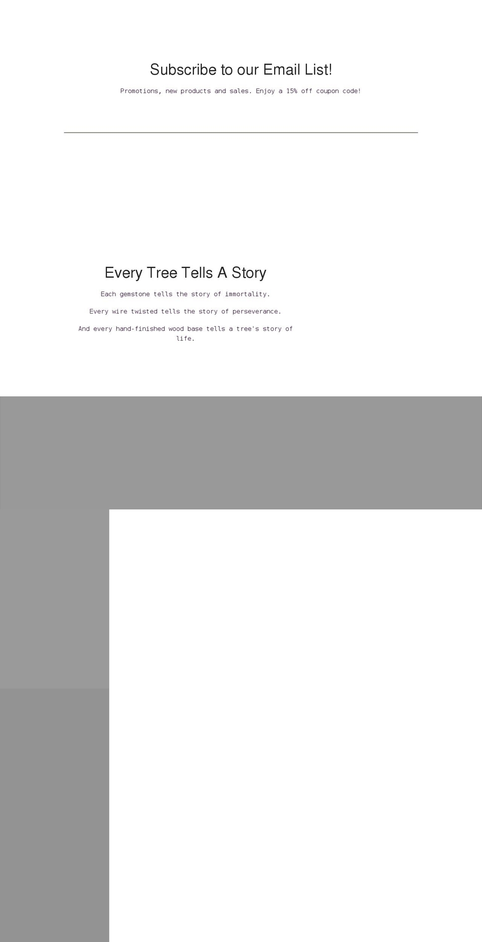 thetwistedwoodland.com shopify website screenshot