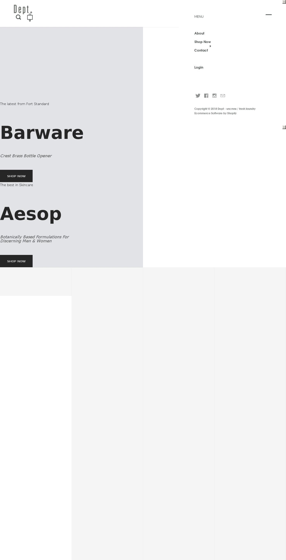 theuncmns.com shopify website screenshot