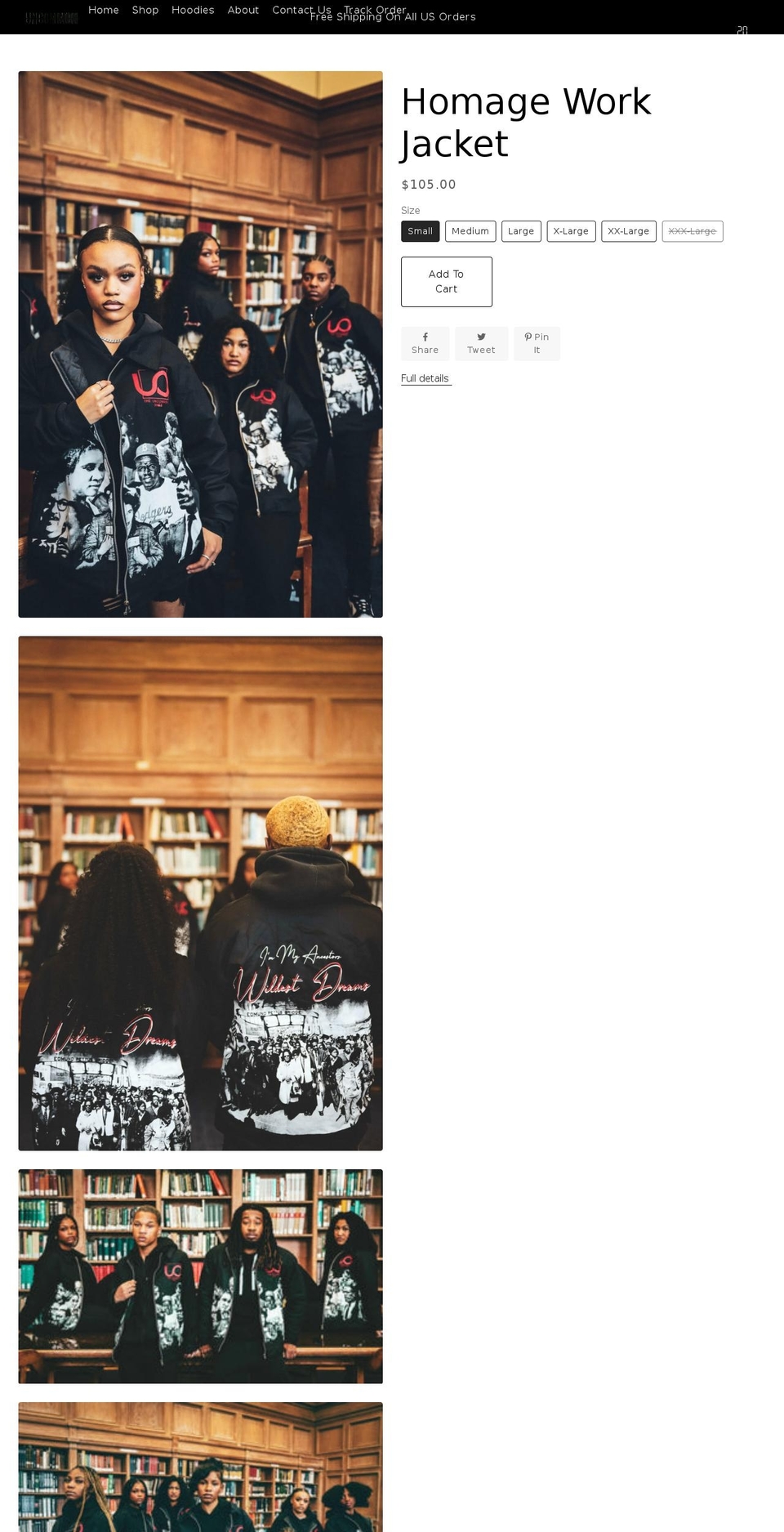 theuncommonones.com shopify website screenshot