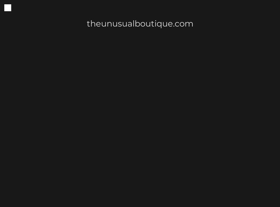 theunusualboutique.com — Shopify storefront screenshot