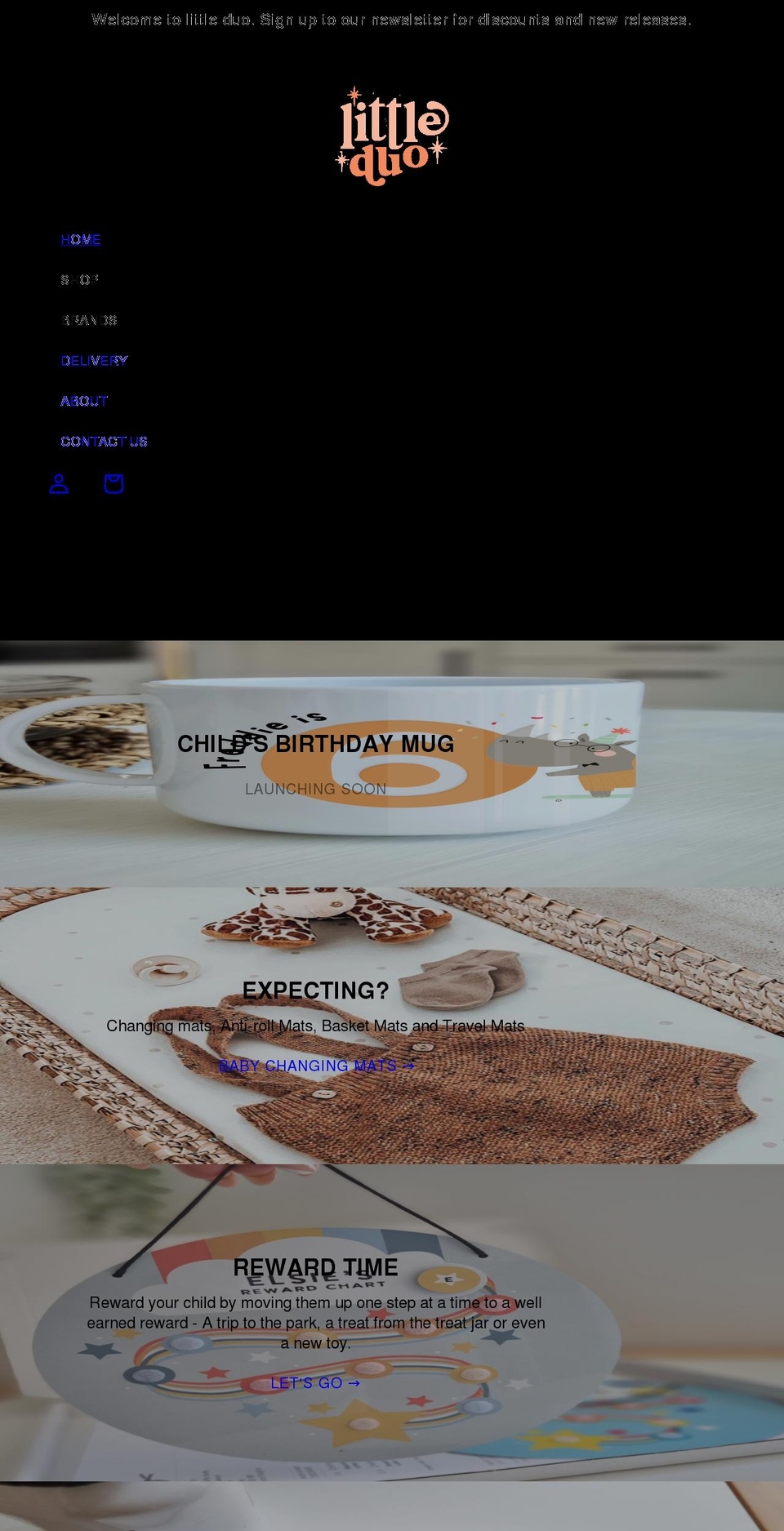 theunusualgiftboutique.com shopify website screenshot