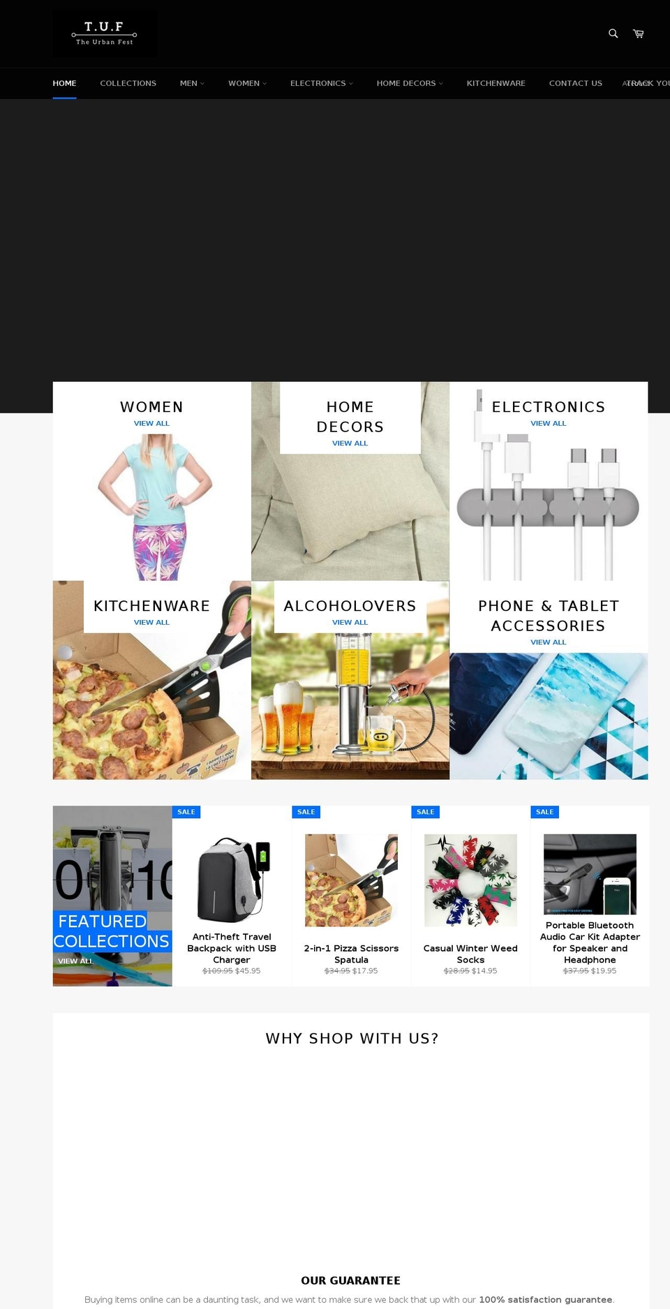theurbanfest.com — Shopify storefront screenshot