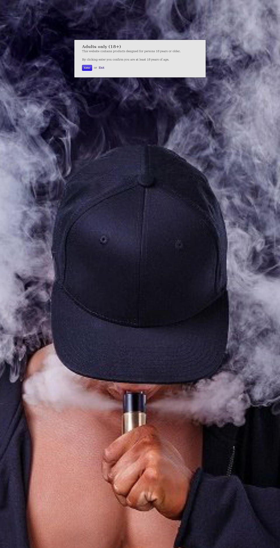 thevape.place shopify website screenshot