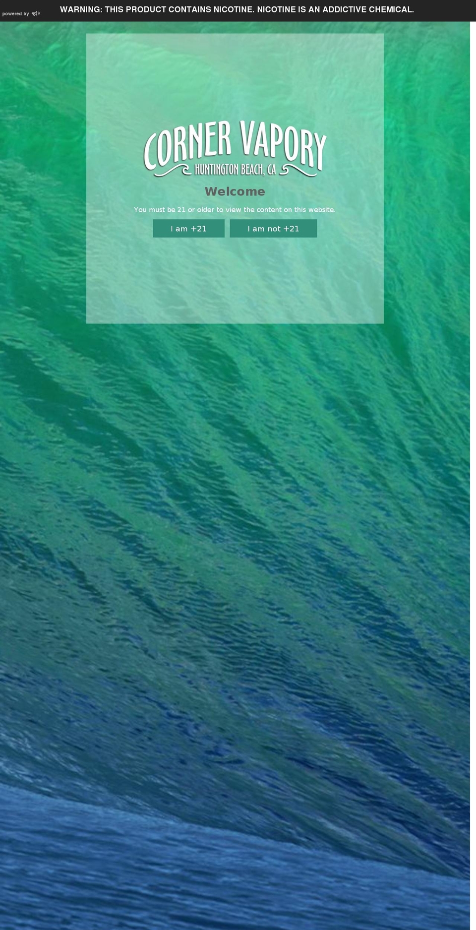 thevapecommittee.com — Shopify storefront screenshot