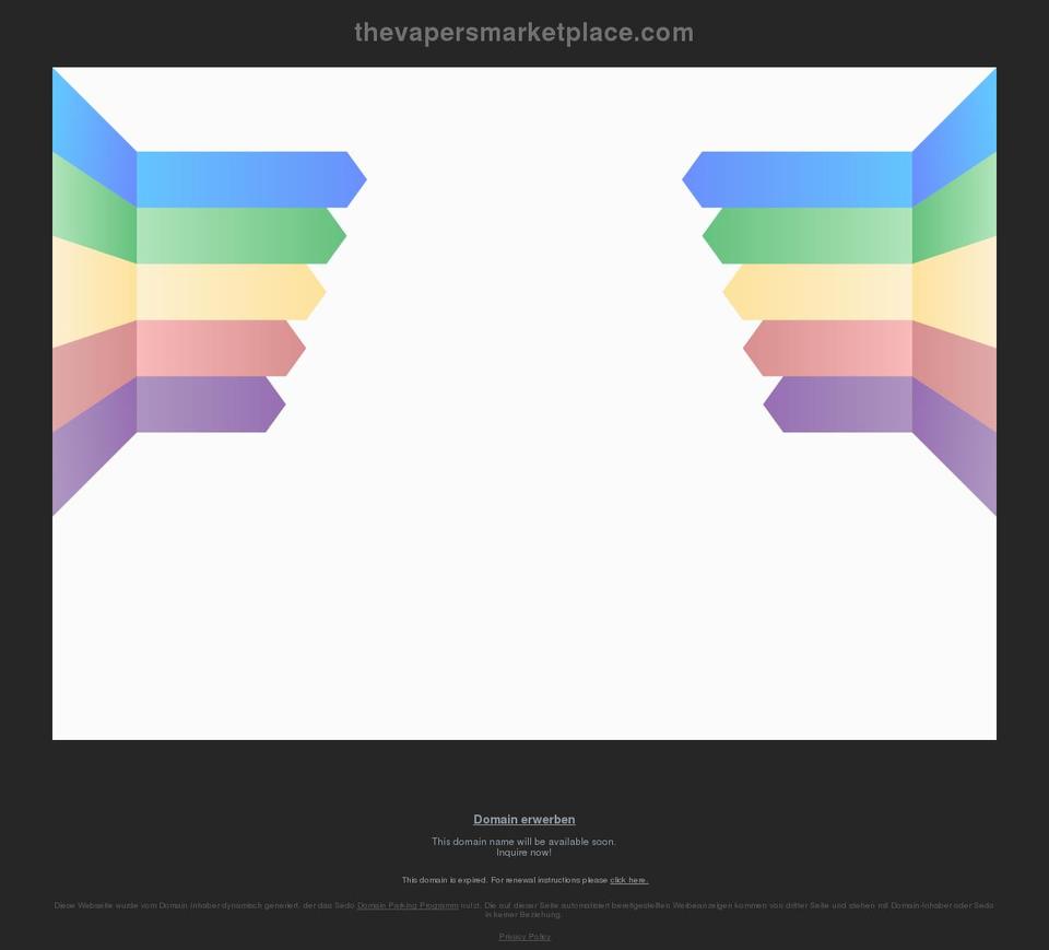 thevapersmarketplace.com — Shopify storefront screenshot