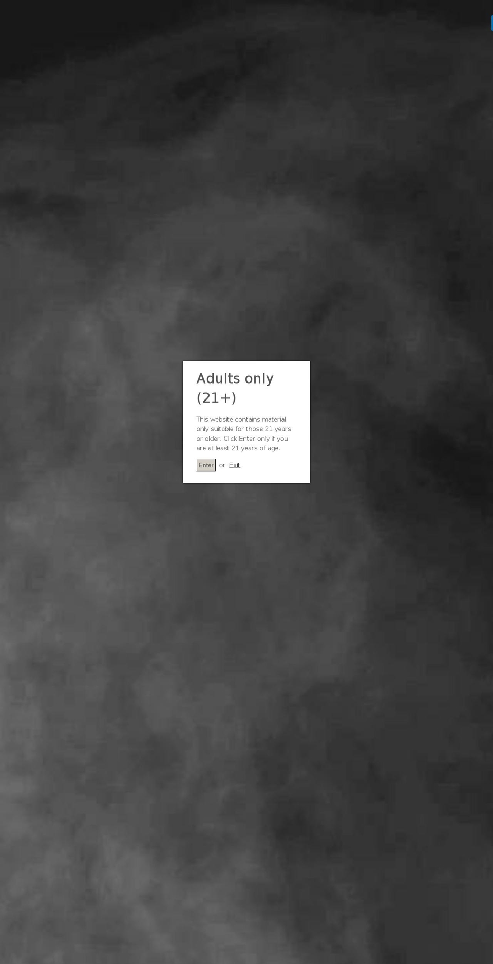 thevapeshopla.com shopify website screenshot