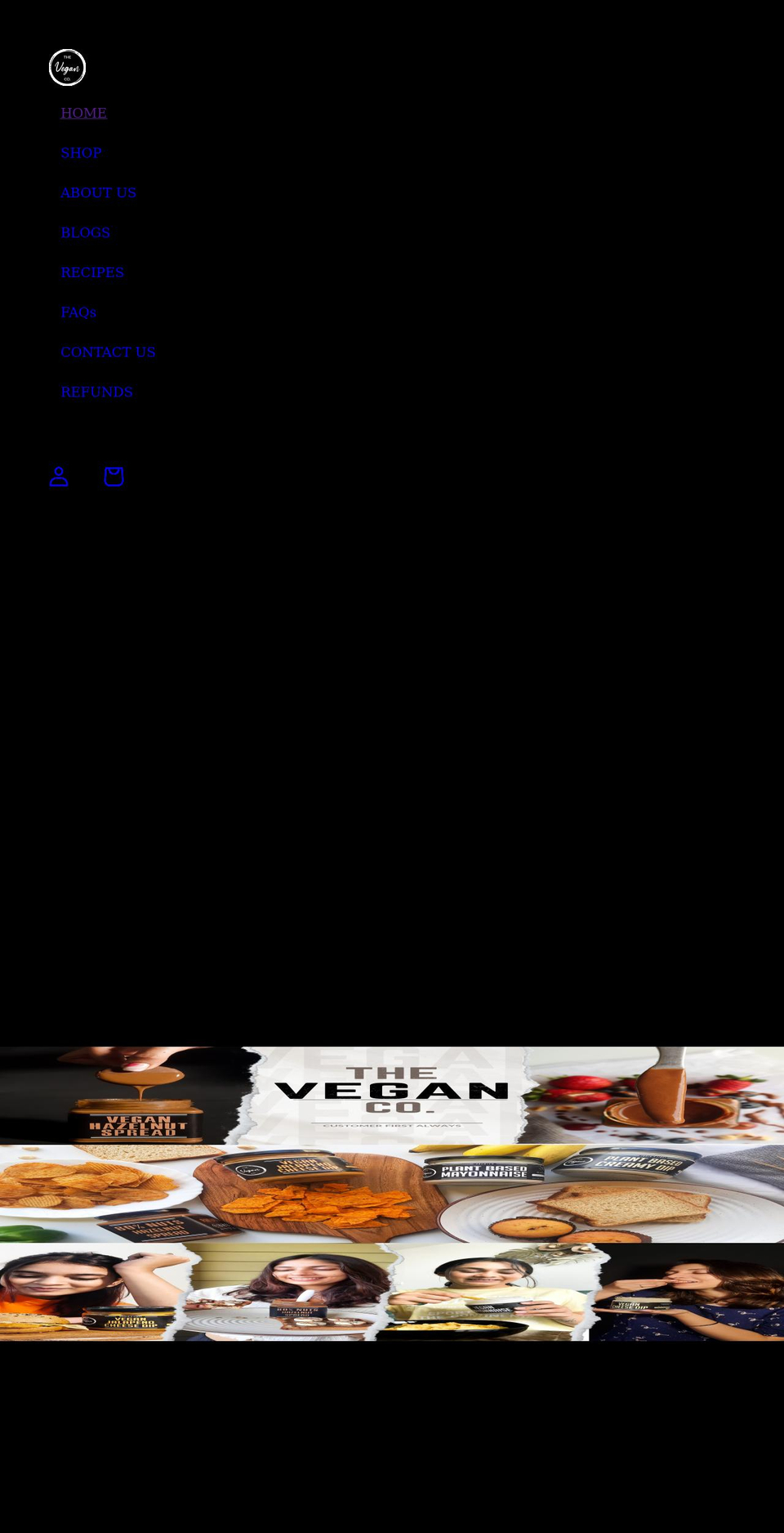 theveganco.com shopify website screenshot