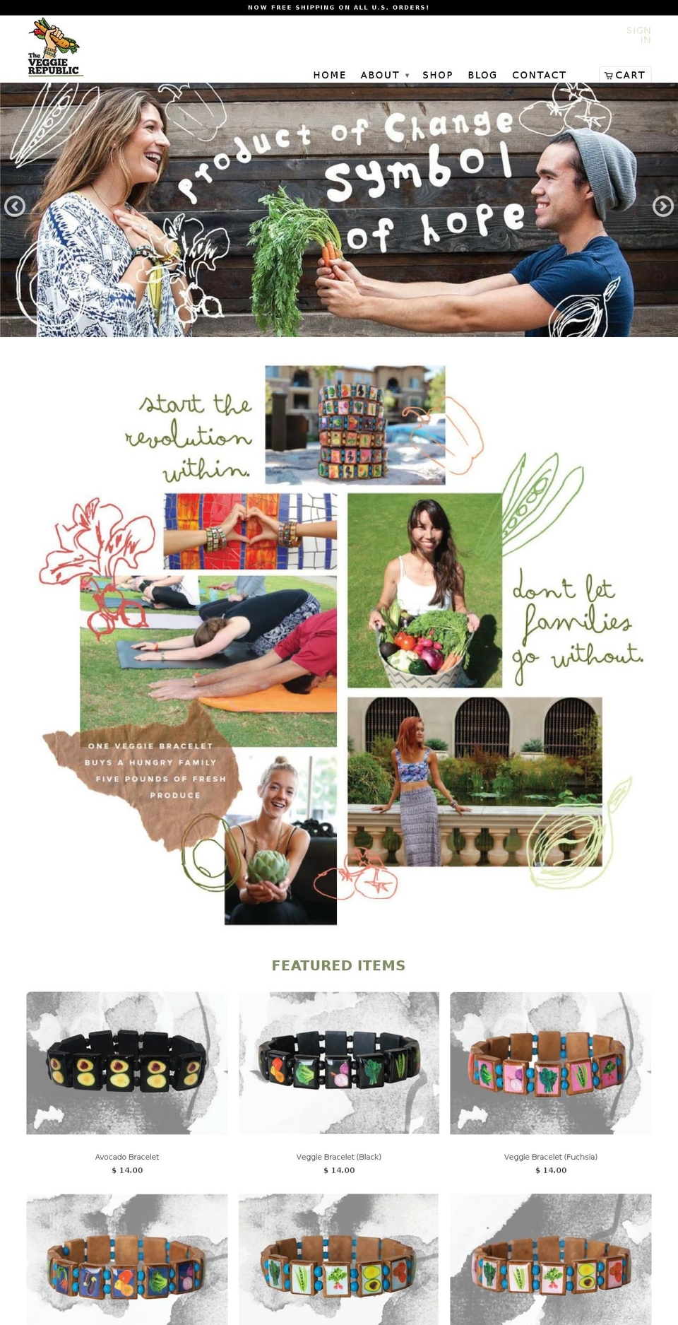 theveggierepublic.com shopify website screenshot