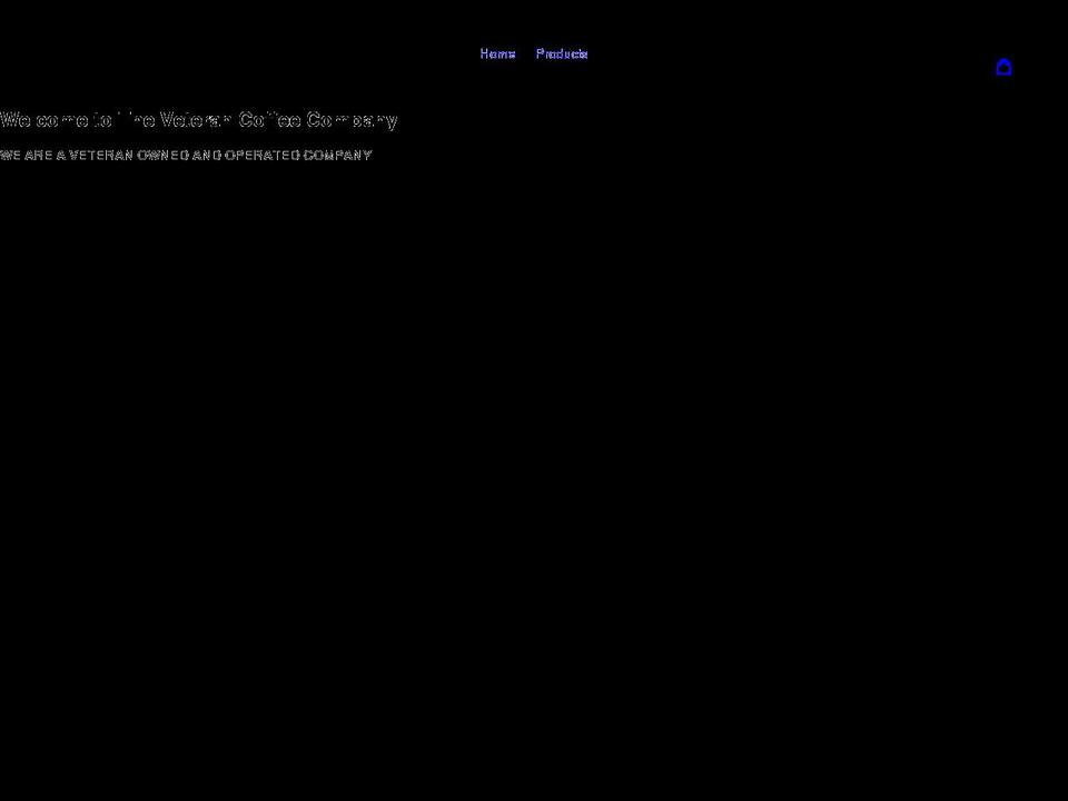 theveterancoffeecompany.com shopify website screenshot