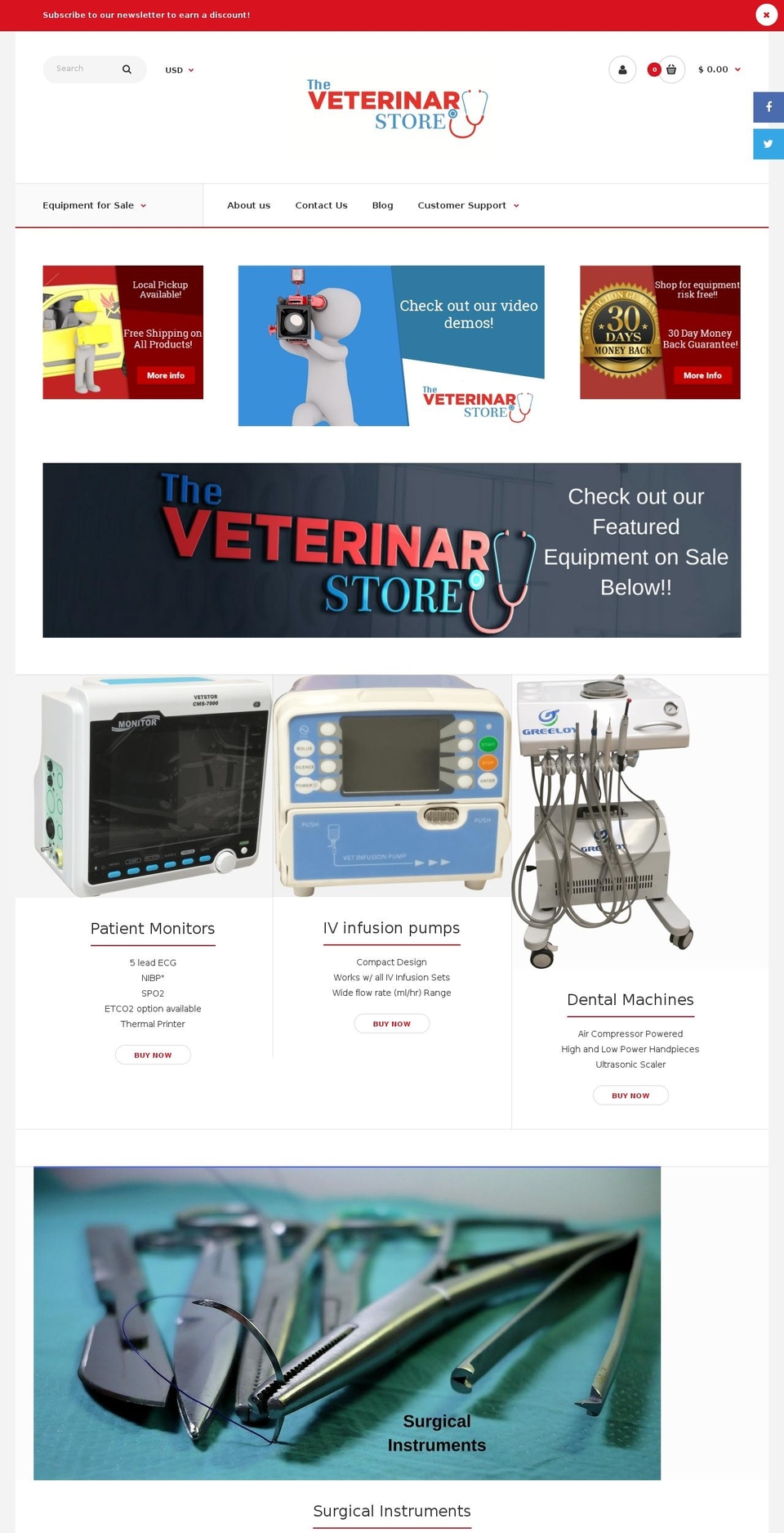 rt-fastor-v1-4 Shopify theme site example theveterinarystore.com