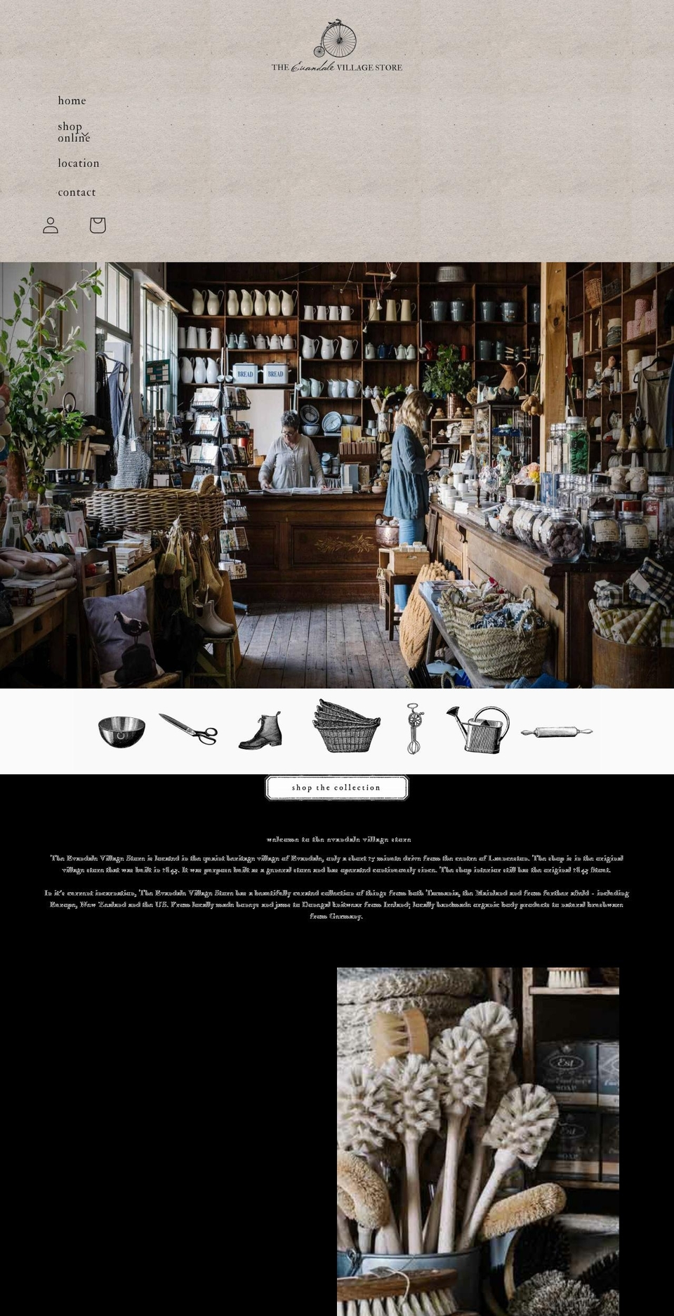 thevillage.store shopify website screenshot