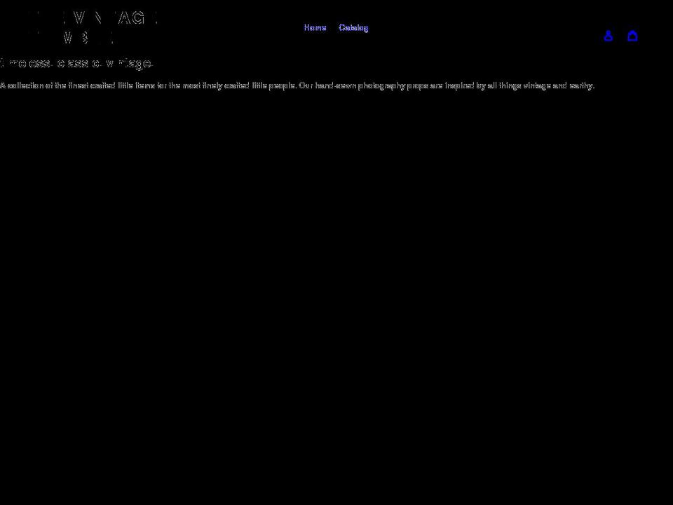 thevintagethimble.com shopify website screenshot