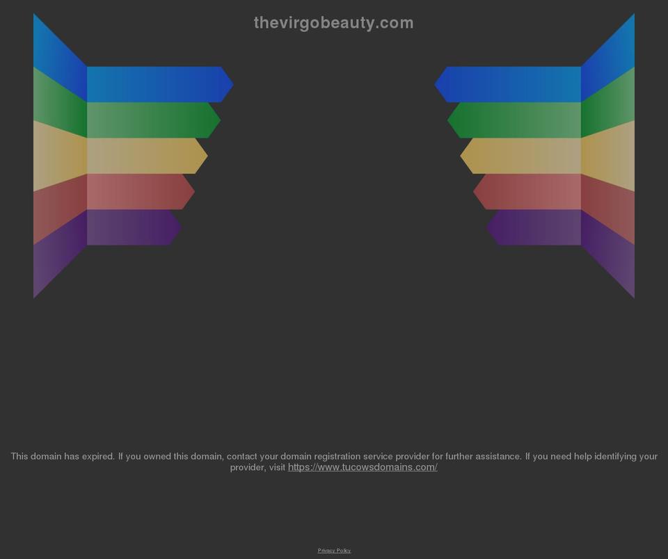 thevirgobeauty.com shopify website screenshot