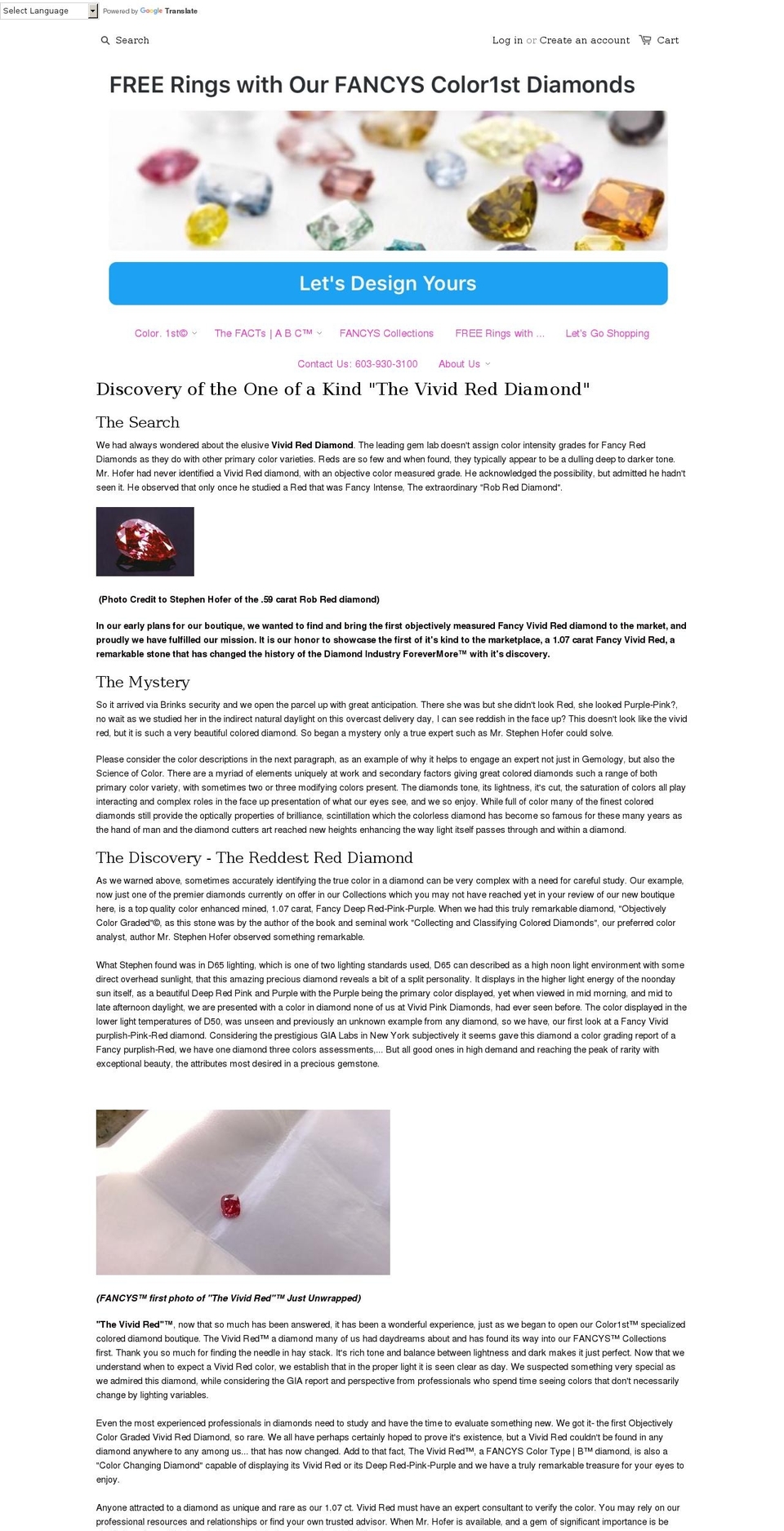 thevividred.com shopify website screenshot