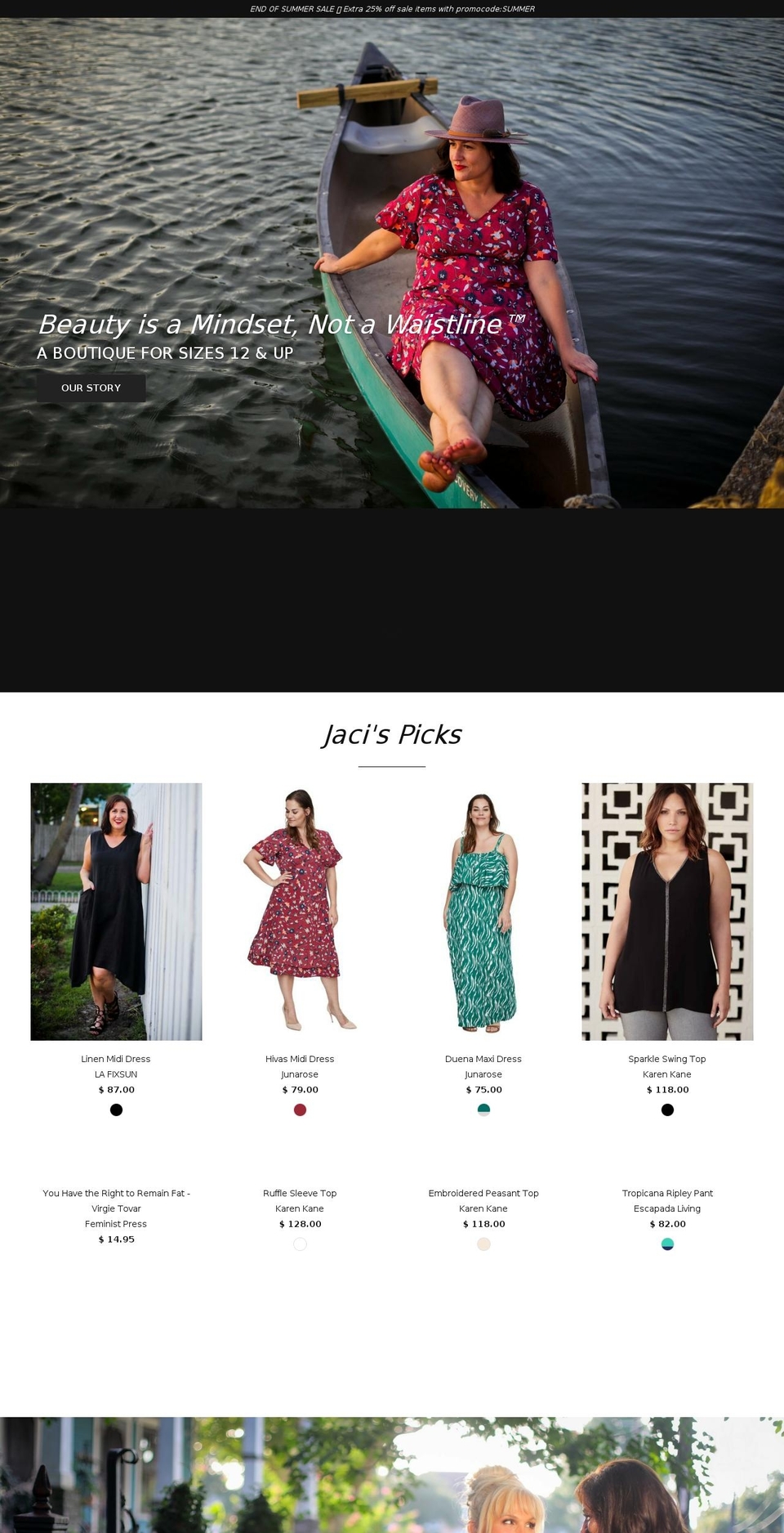 thevoluptuousvixen.com — Shopify storefront screenshot
