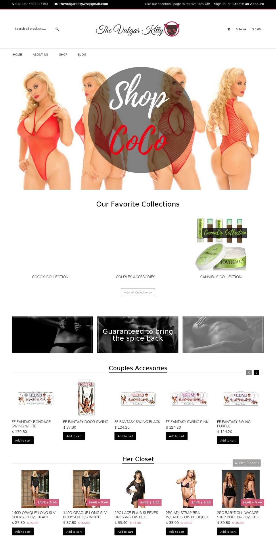 qrack-v1-1-6 Shopify theme site example thevulgarkitty.com