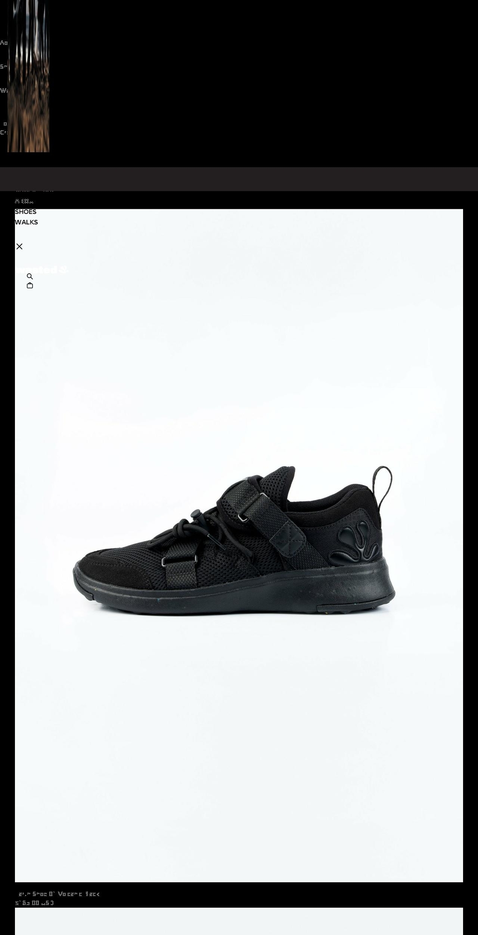 thewastedco.com shopify website screenshot