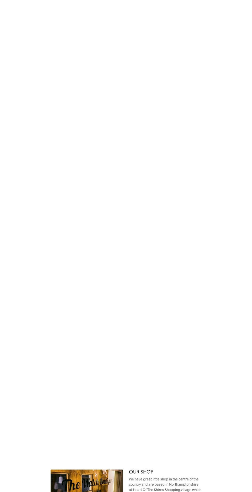 thewatchboutiqueuk.com — Shopify storefront screenshot