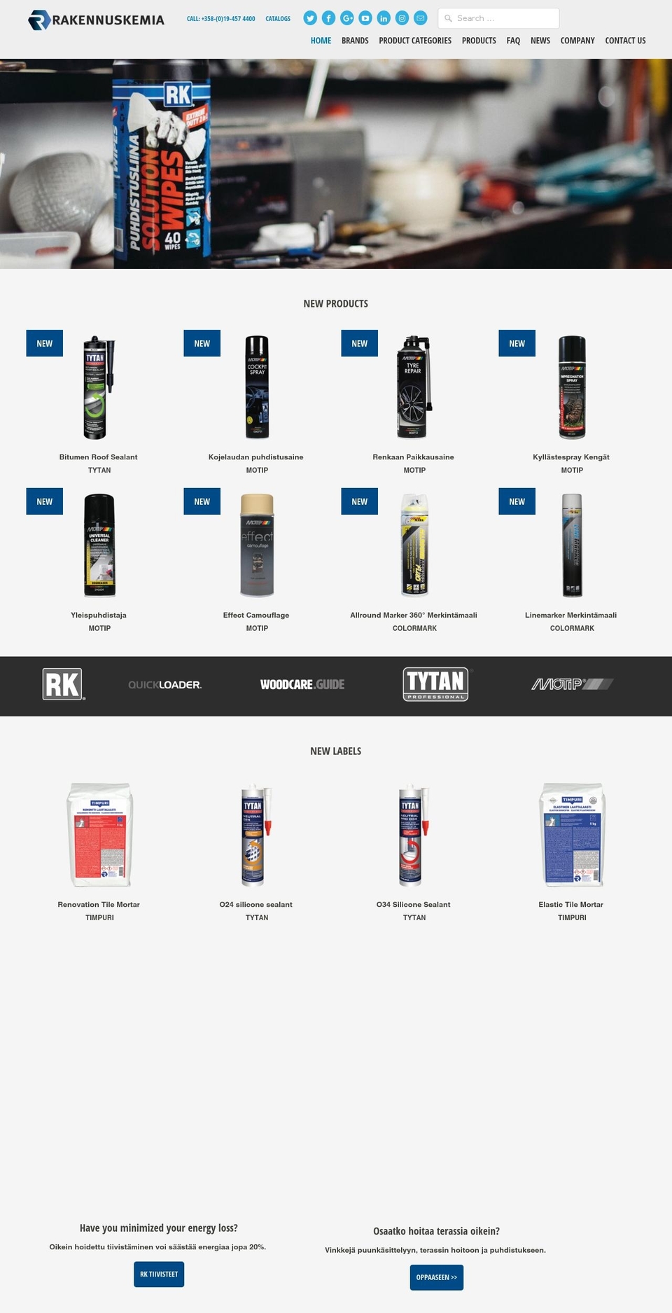 thewaterproofingguide.com — Shopify storefront screenshot