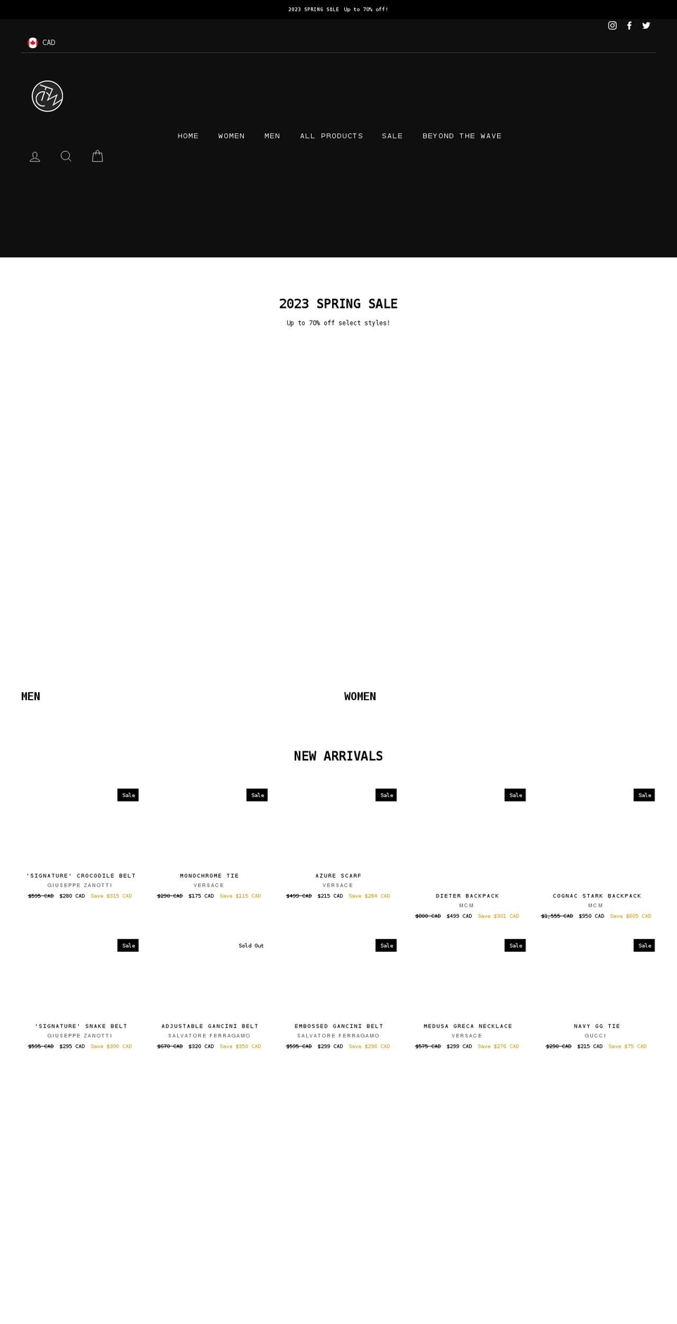 thewavecanada.ca shopify website screenshot