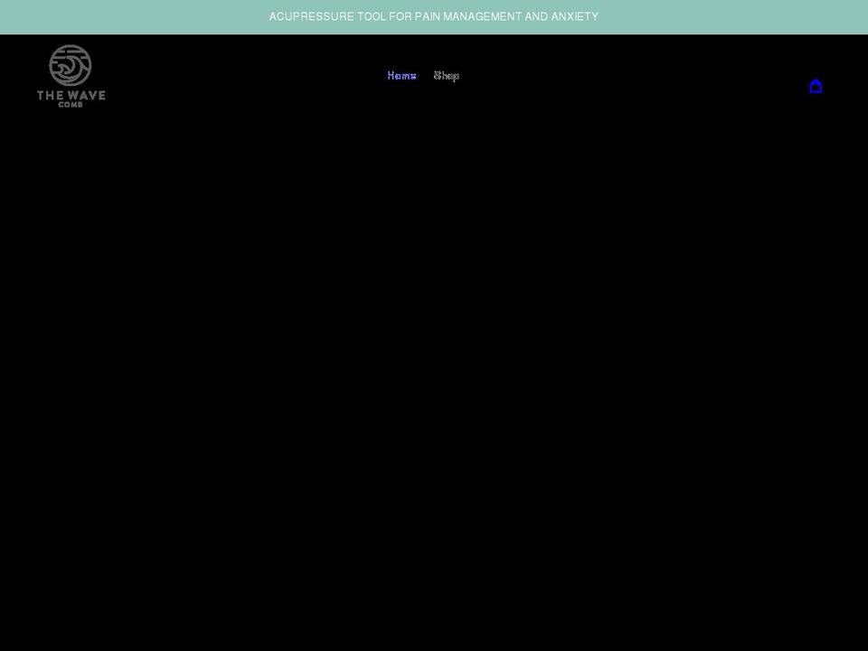thewavecomb.co.uk shopify website screenshot