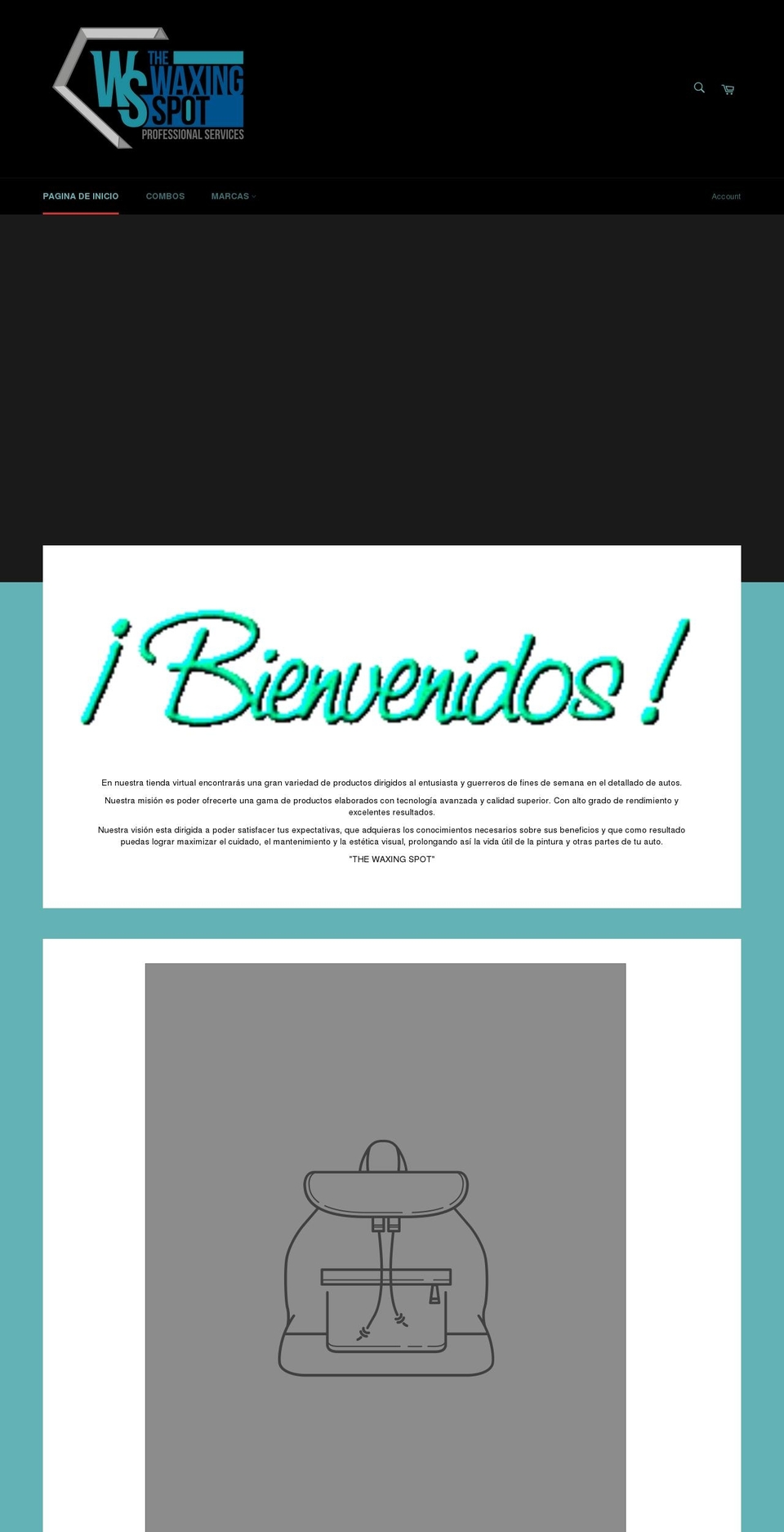 thewaxingspotpr.com shopify website screenshot