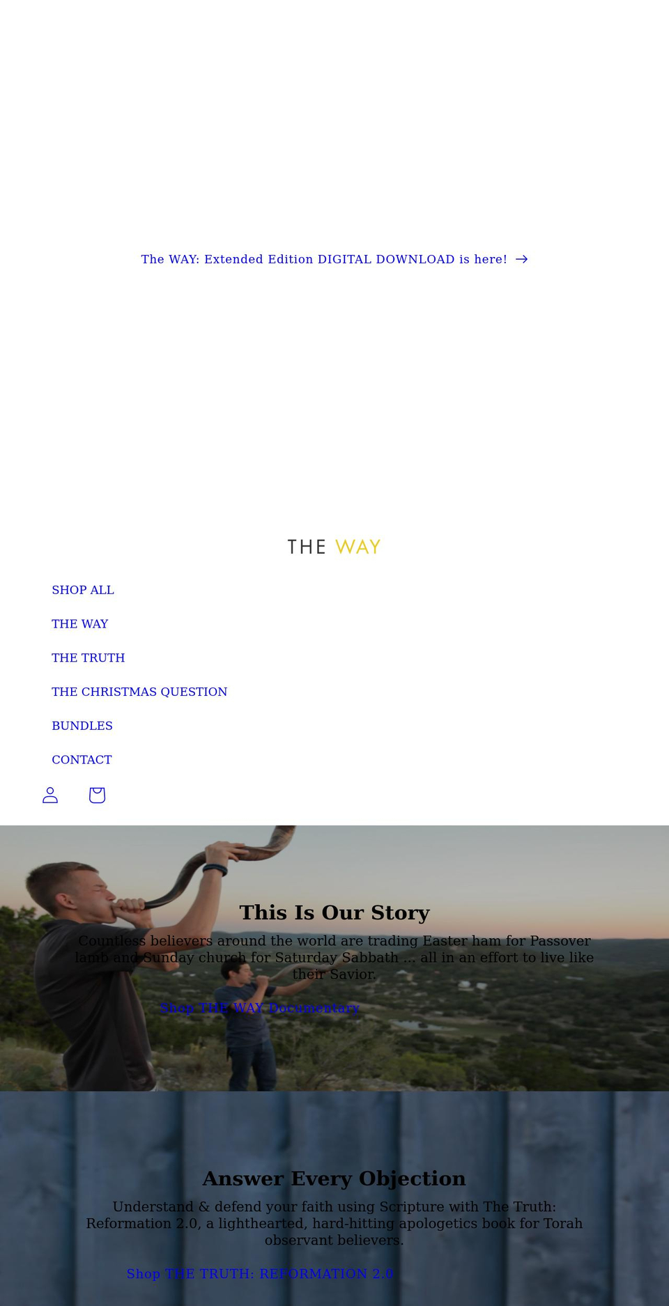 thewaydoc.com shopify website screenshot