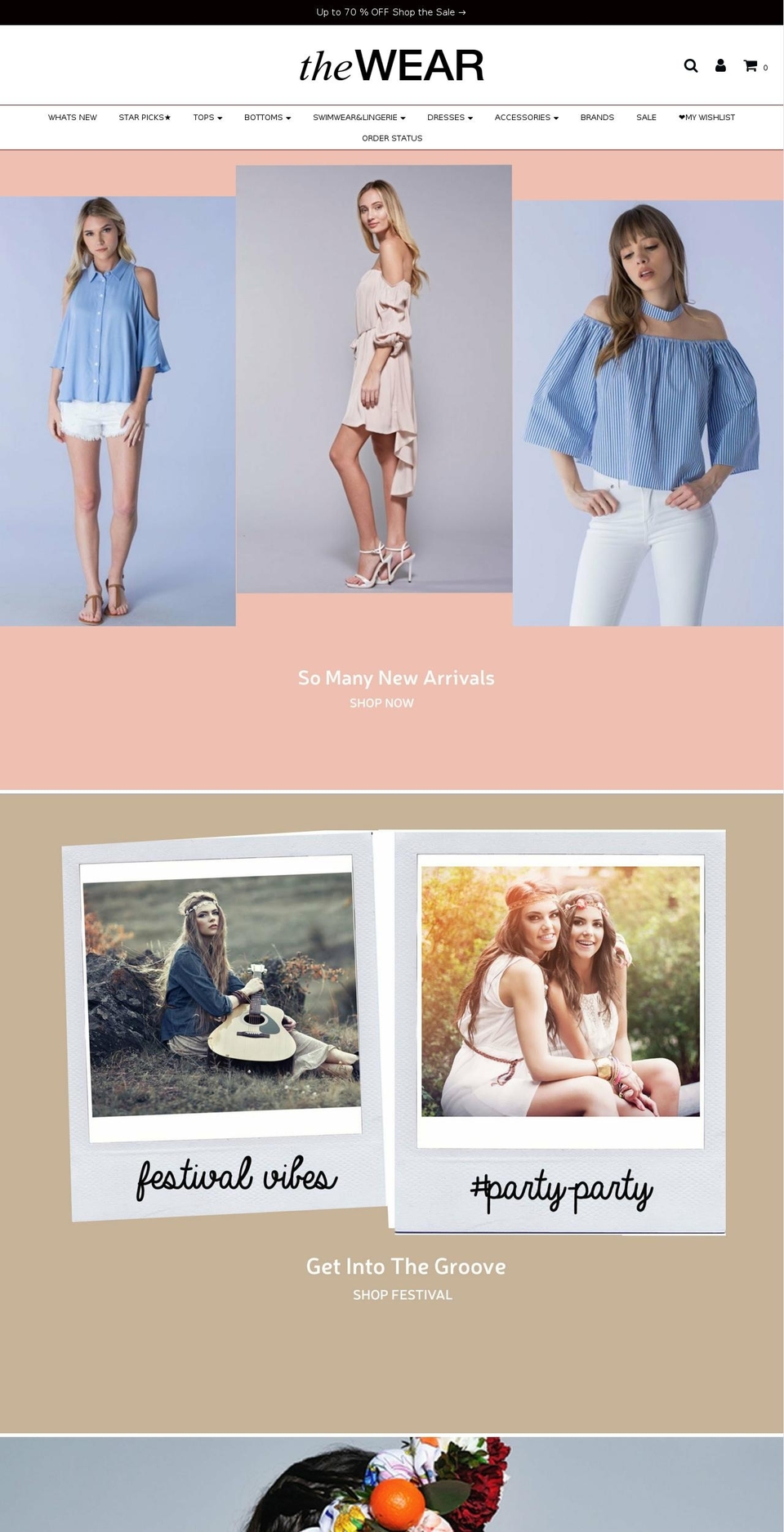 thewear.com shopify website screenshot