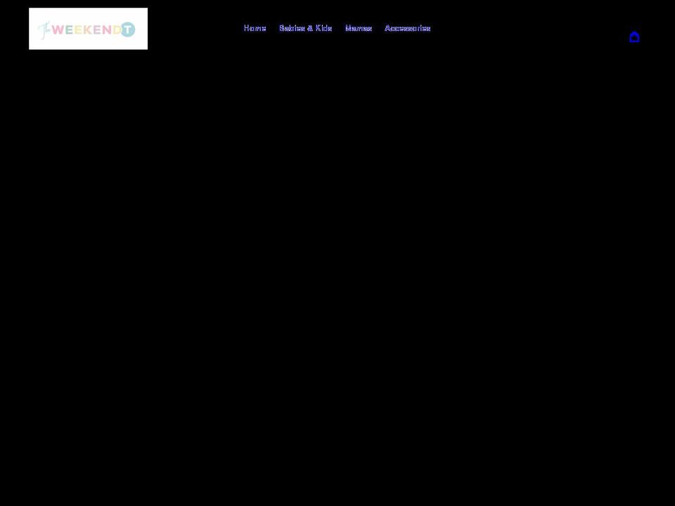 theweekendt.com shopify website screenshot