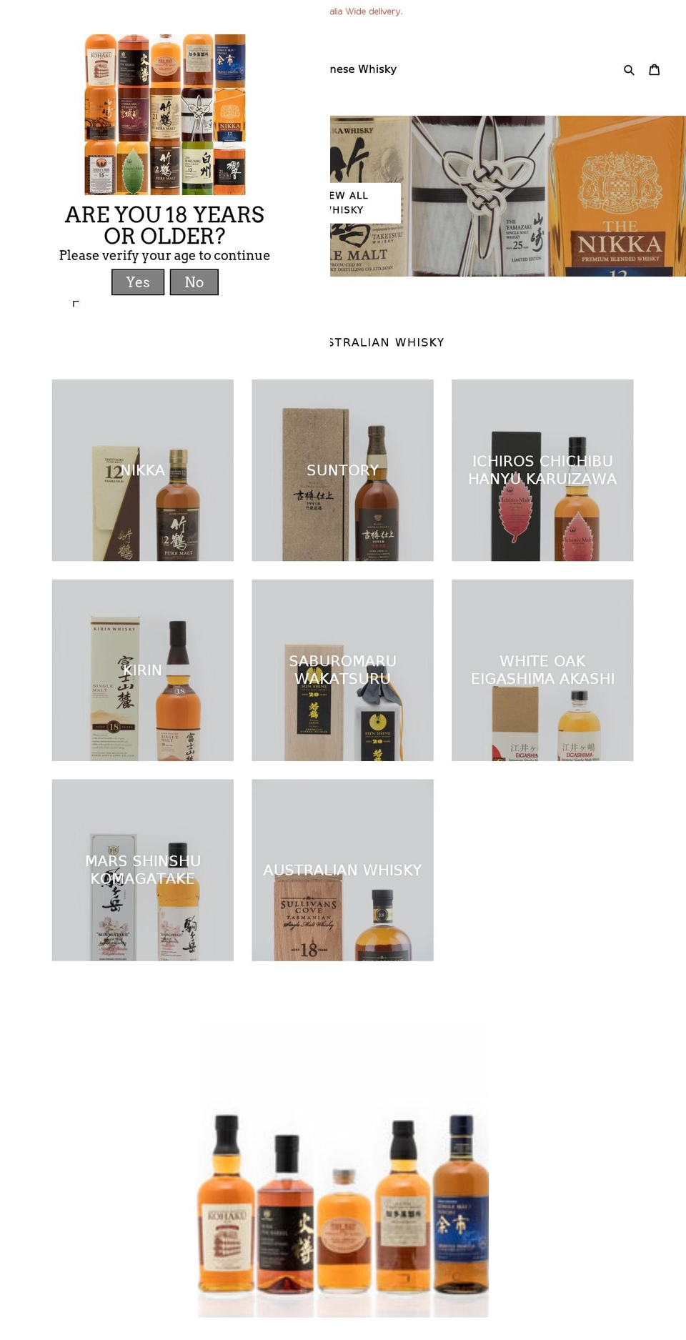 thewhiskytaylor.com.au shopify website screenshot