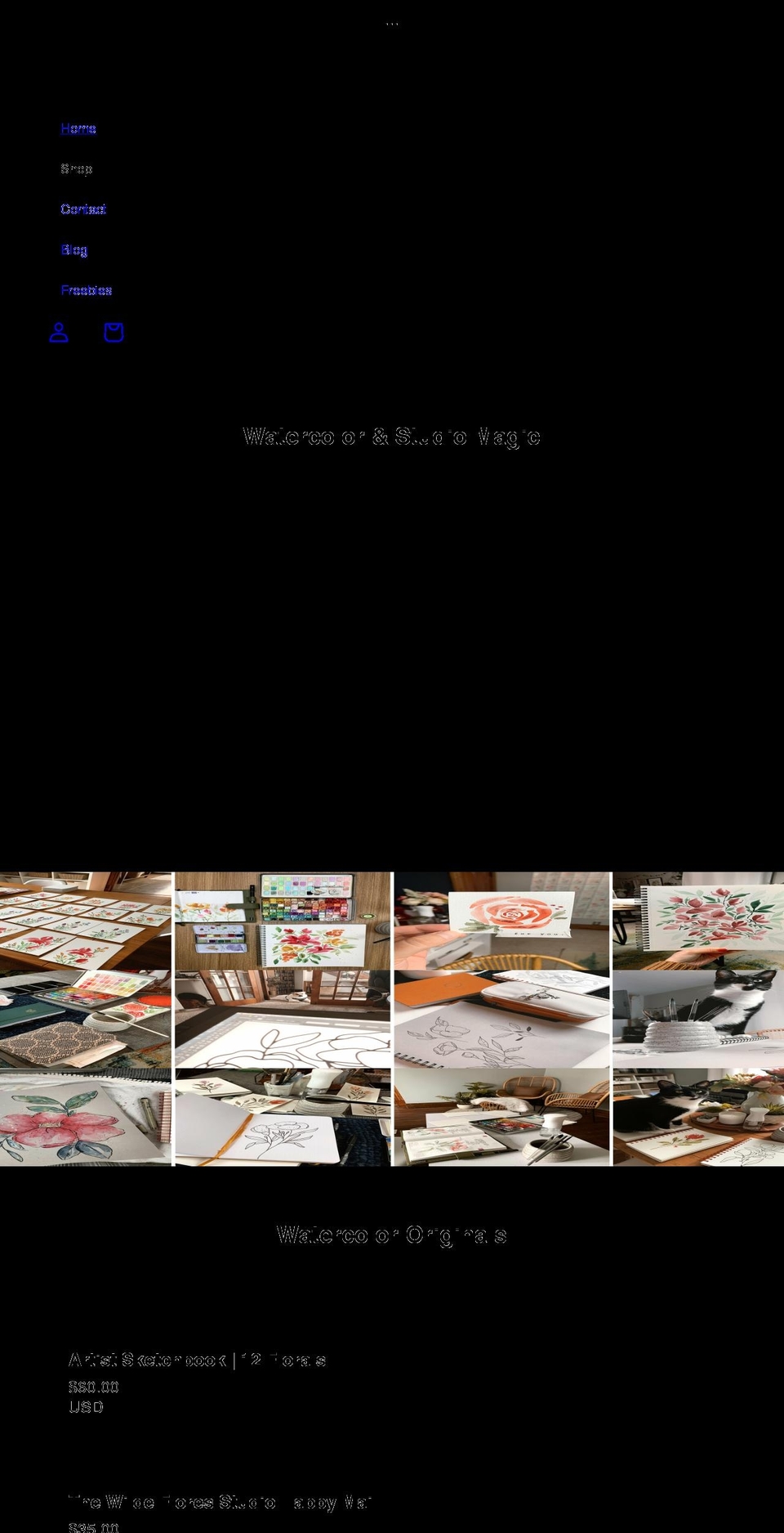 thewildeflores.com shopify website screenshot