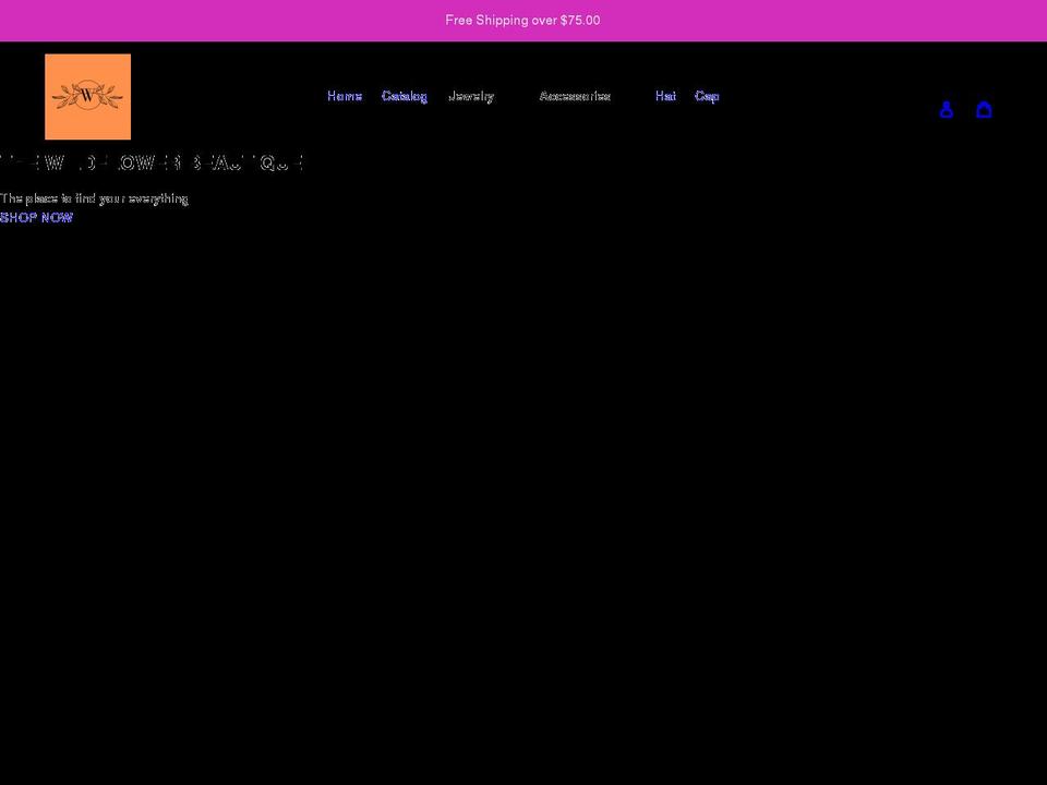 thewildflowerbeautique.com shopify website screenshot