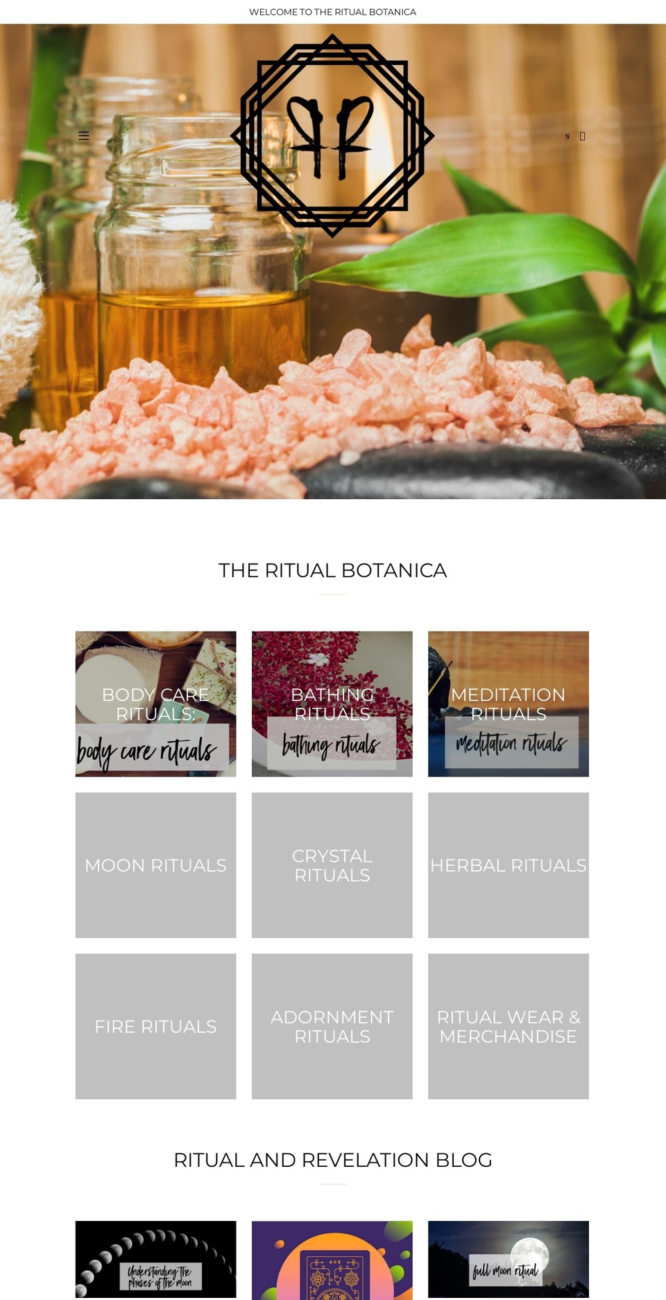 thewildwitchywoman.com — Shopify storefront screenshot