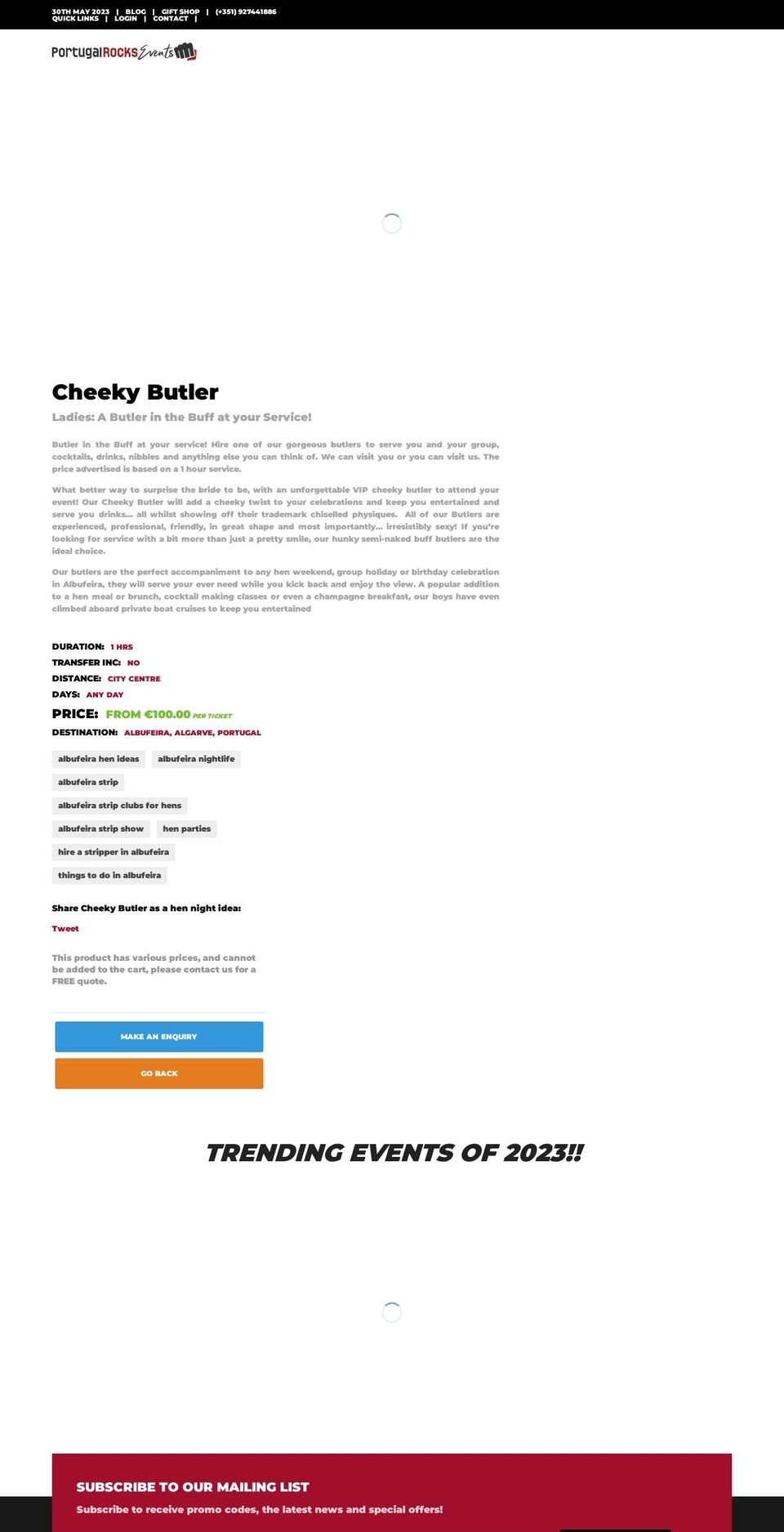 thewinebutler.co.uk shopify website screenshot