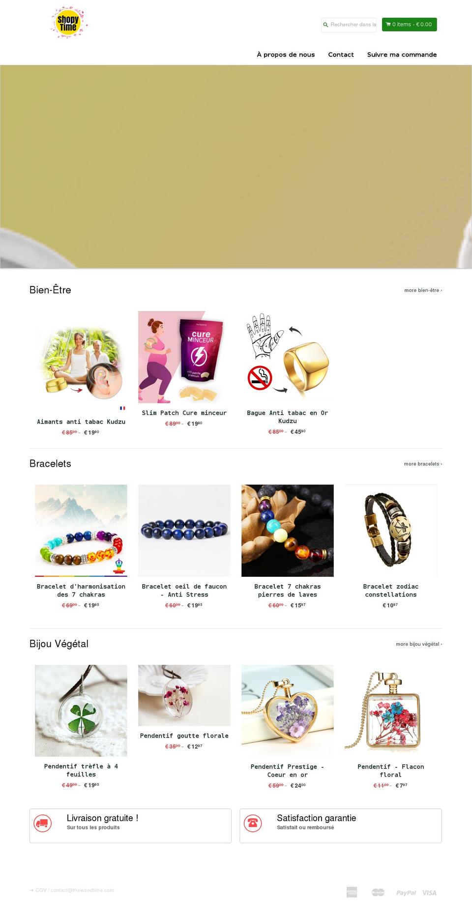 shopify-booster-theme Shopify theme site example thewoodtime.com