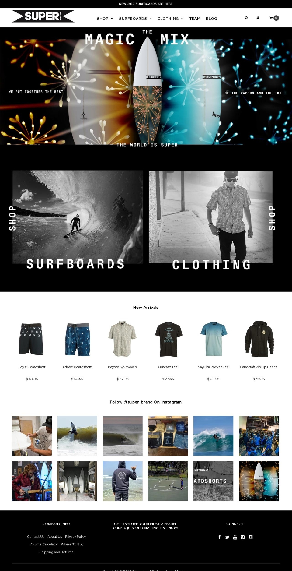theworldissuper.com shopify website screenshot