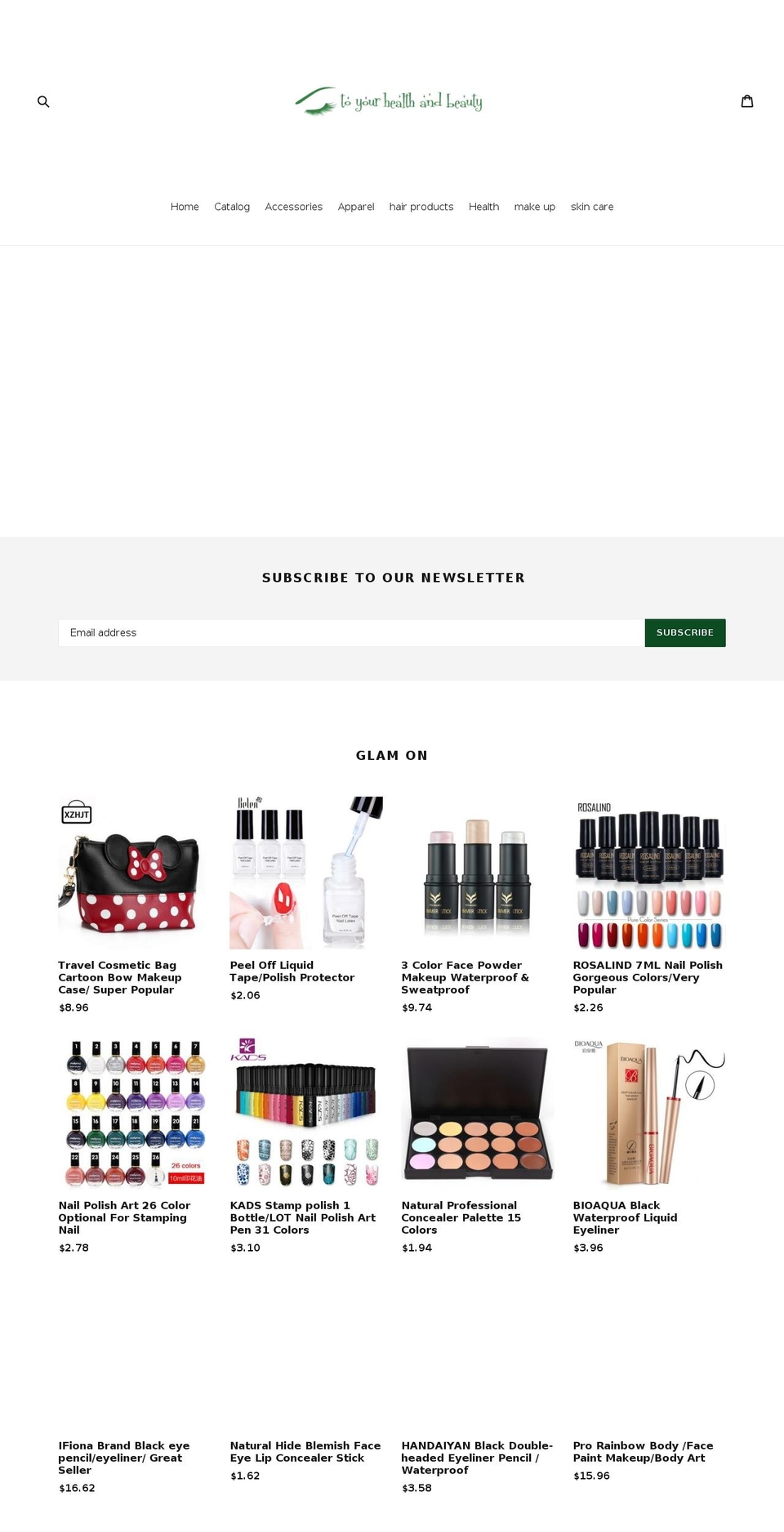 theworldmarketplace.com — Shopify storefront screenshot
