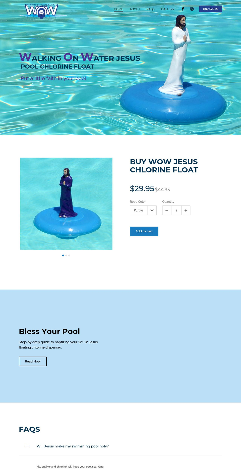 thewowjesus.com shopify website screenshot