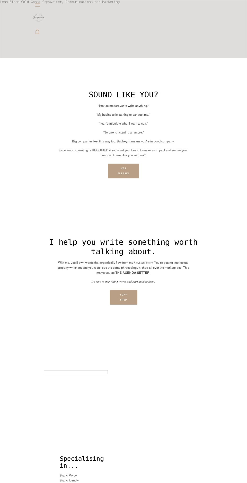 thewrittenwordco.com shopify website screenshot