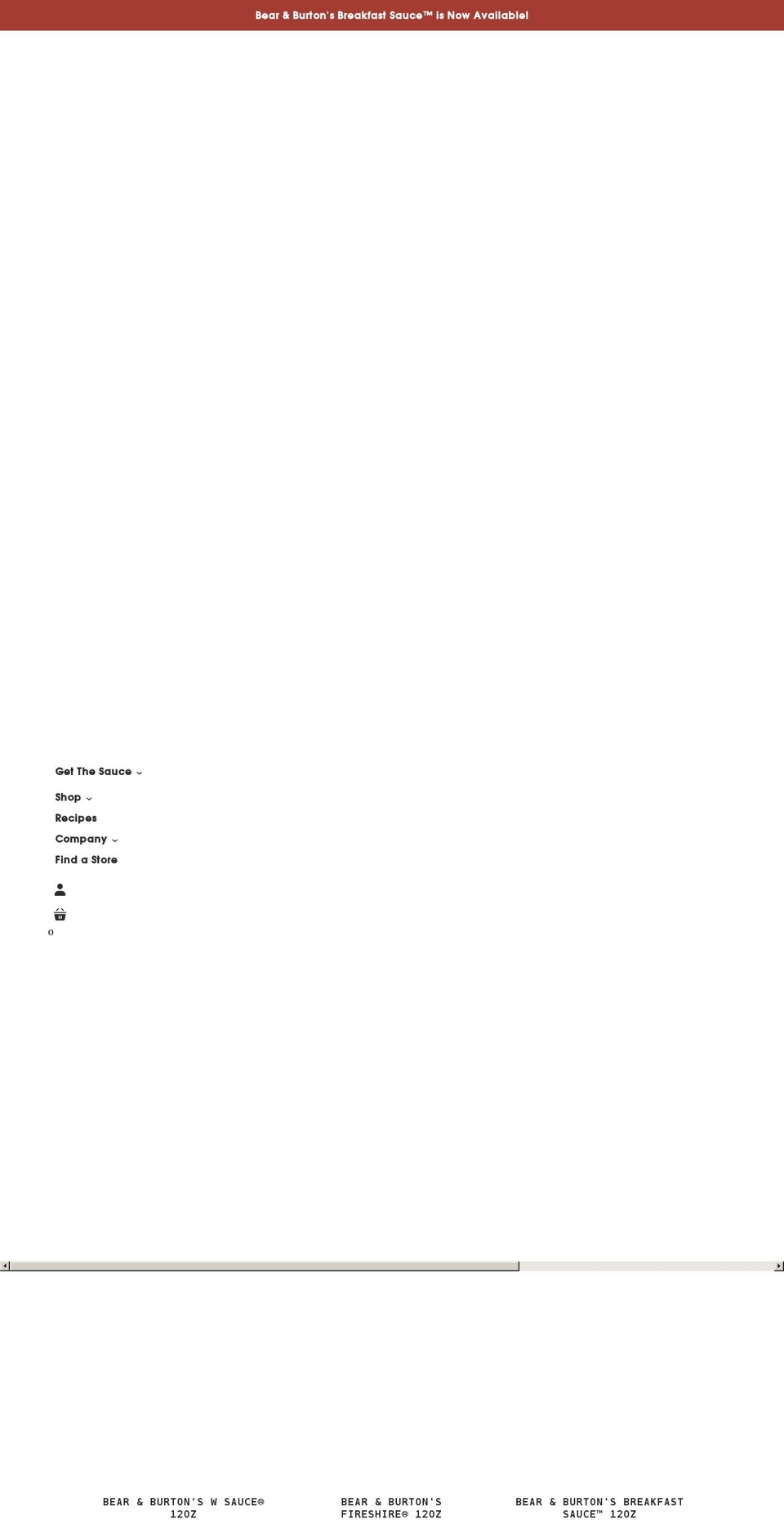 thewsauce.com shopify website screenshot