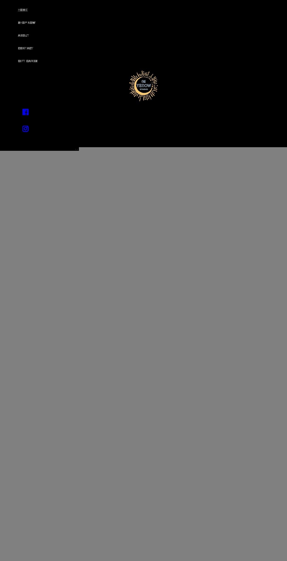 theye11ow.com shopify website screenshot