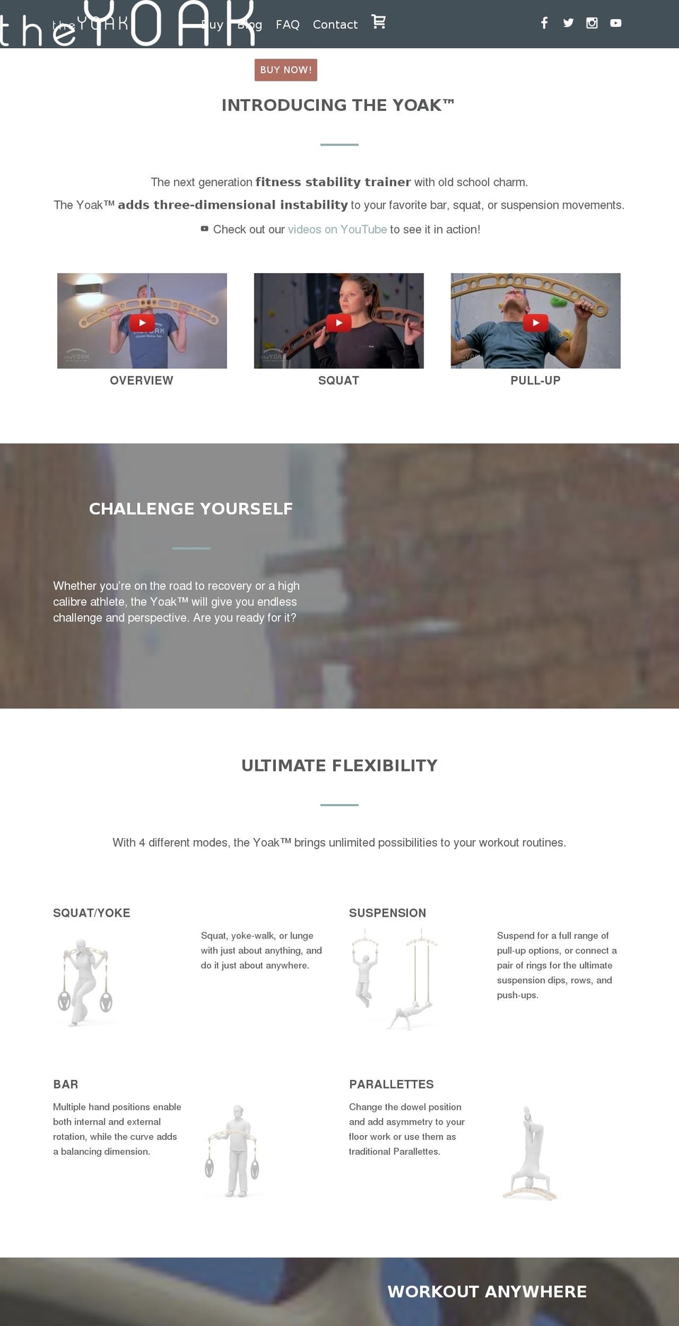 theyoak.com shopify website screenshot