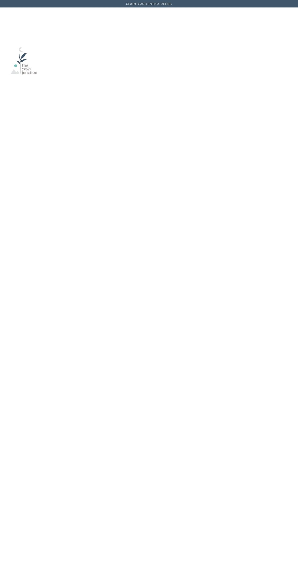 theyogajunction.com shopify website screenshot