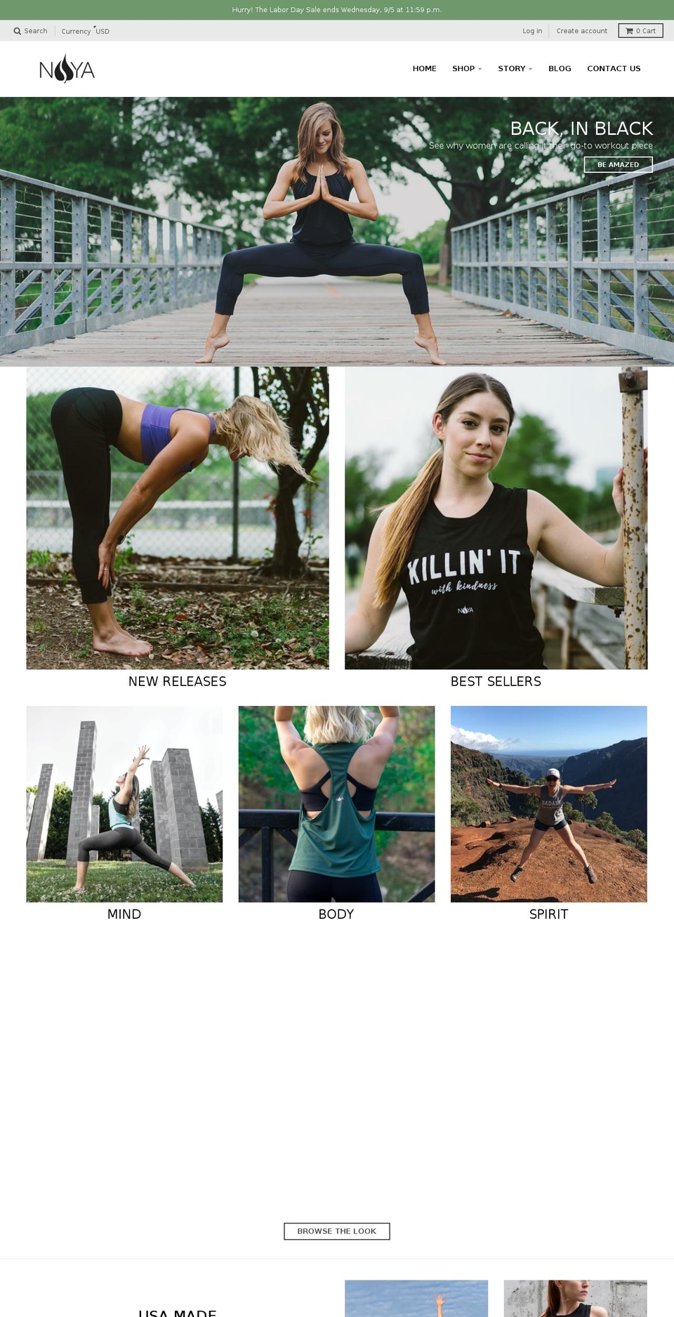 theyogzi.com — Shopify storefront screenshot