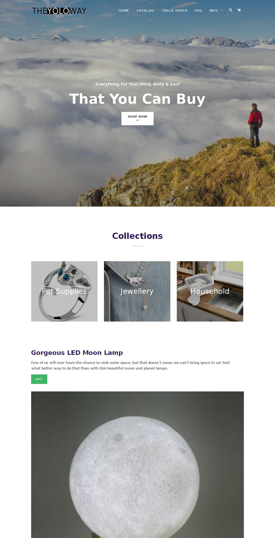 theyoloway.com — Shopify storefront screenshot