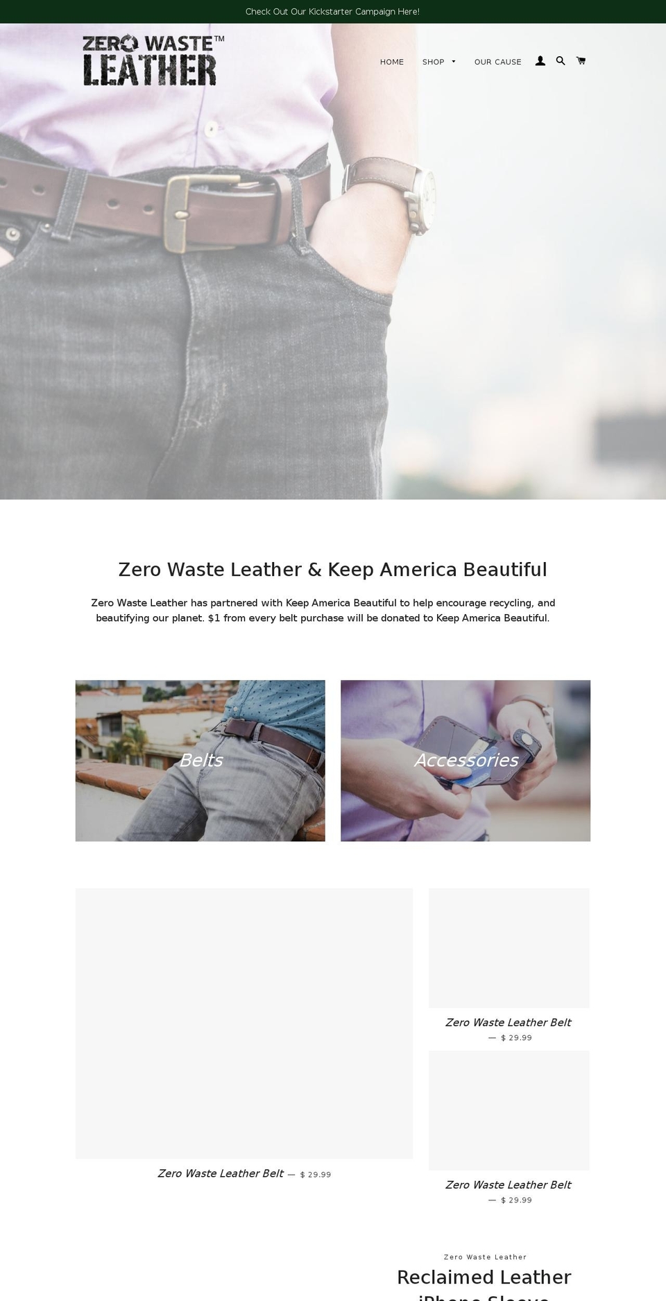 ZWL-10\/2017 Shopify theme site example thezerowastebelt.com