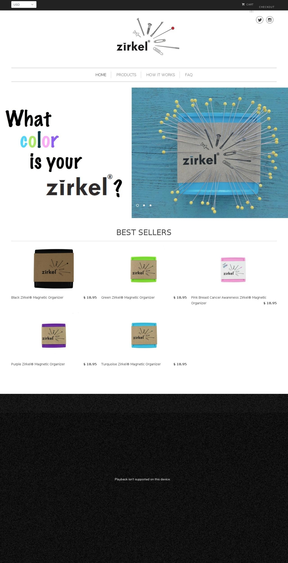 thezirkel.com shopify website screenshot