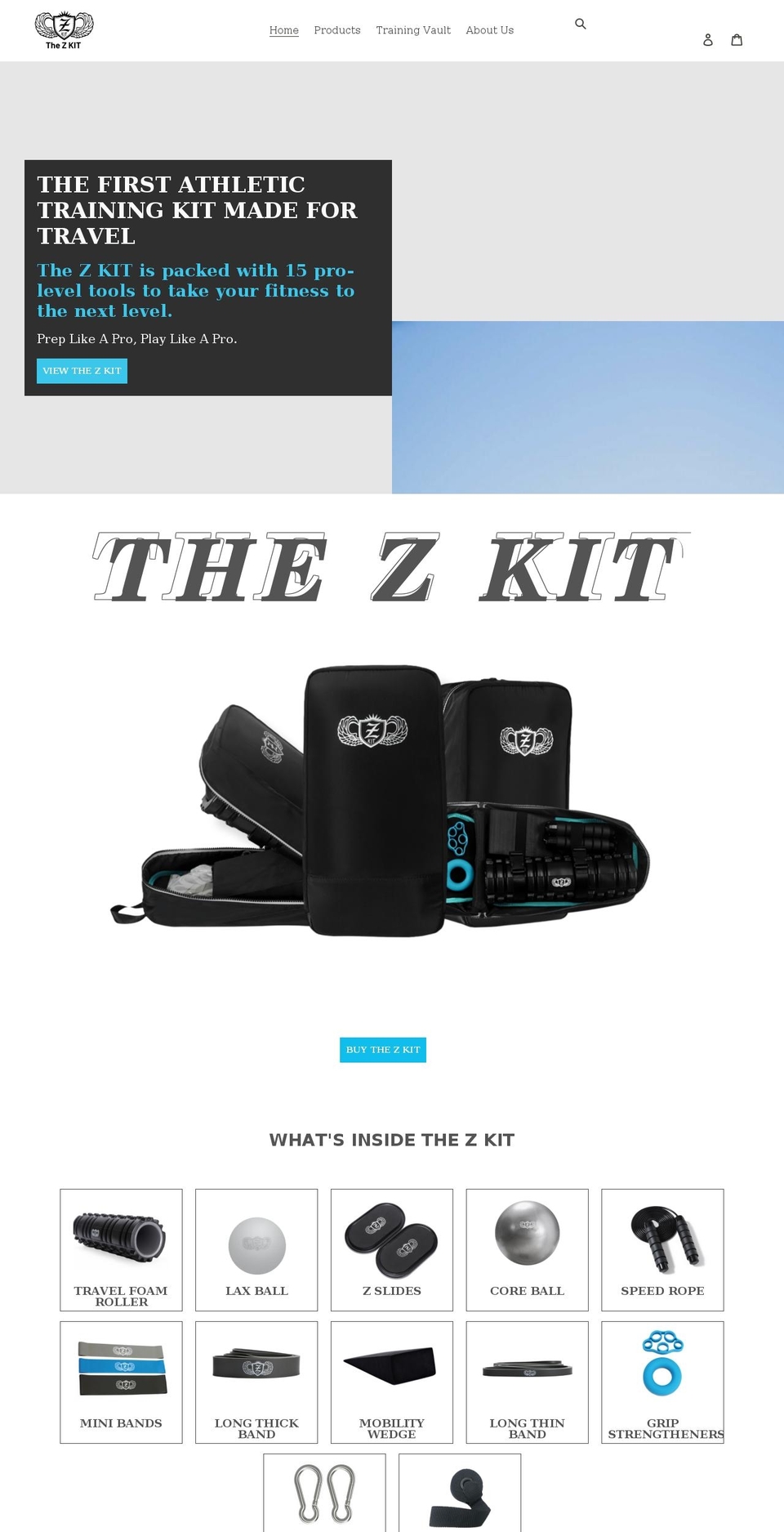 thezkit.com shopify website screenshot