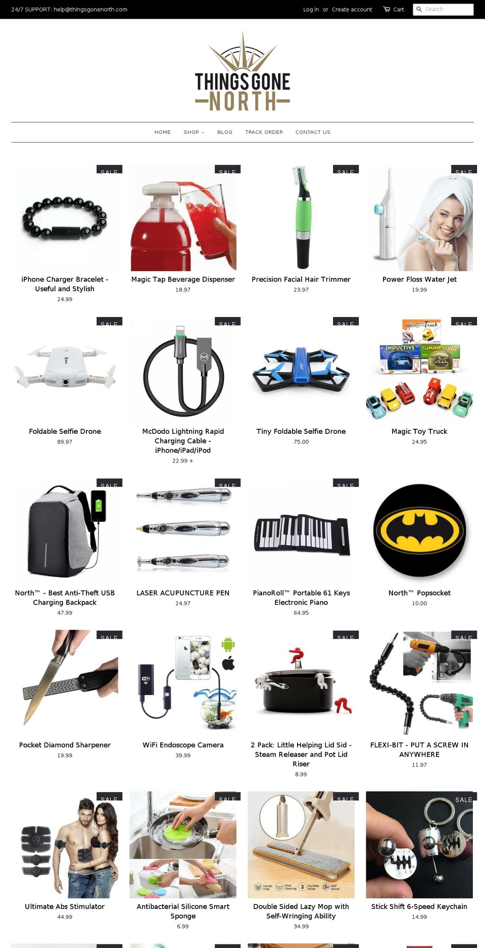 thingsgonenorth.com — Shopify storefront screenshot
